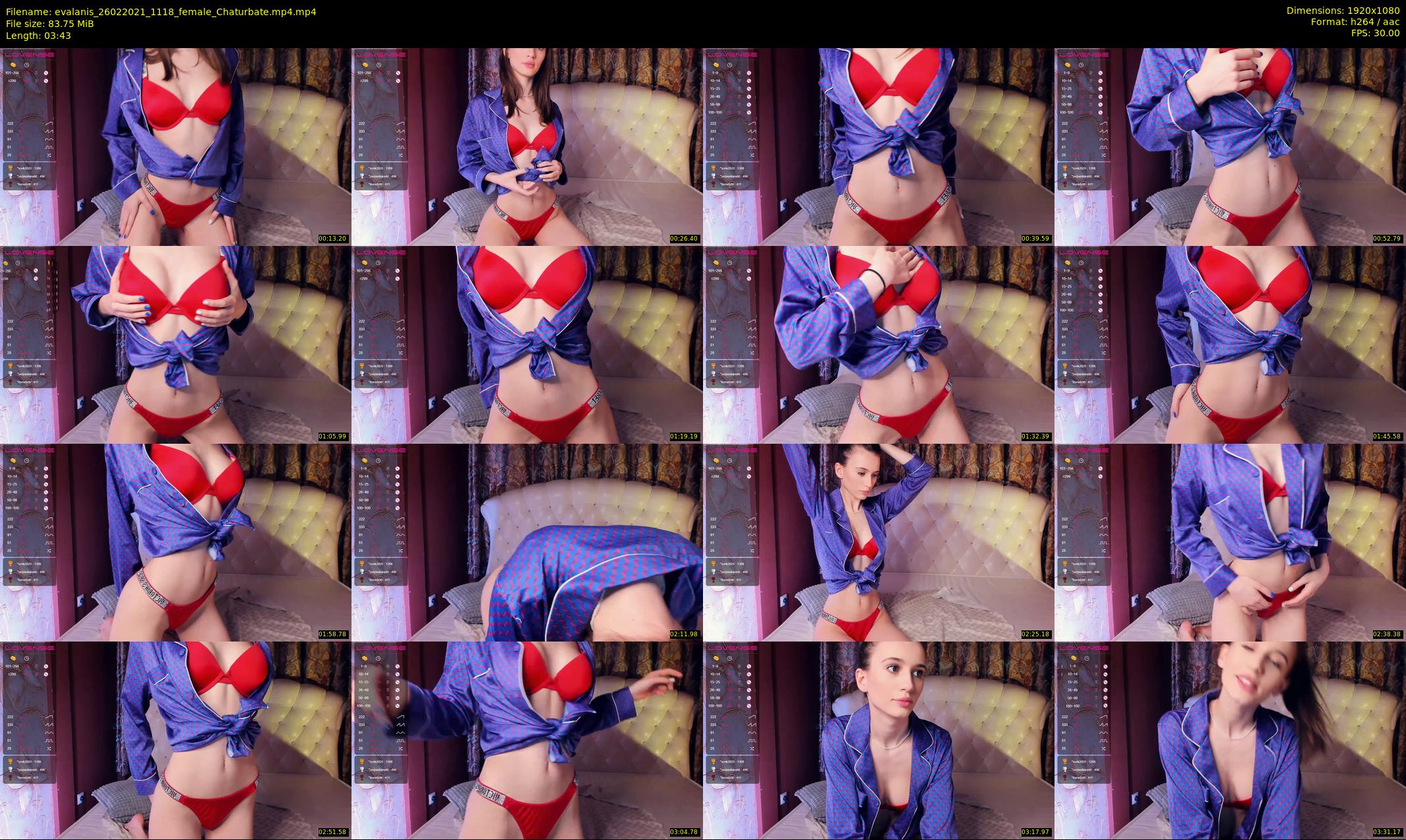evalanis — 4 minute Chaturbate couple cam show recording, 1080p, Feb 26, 2021