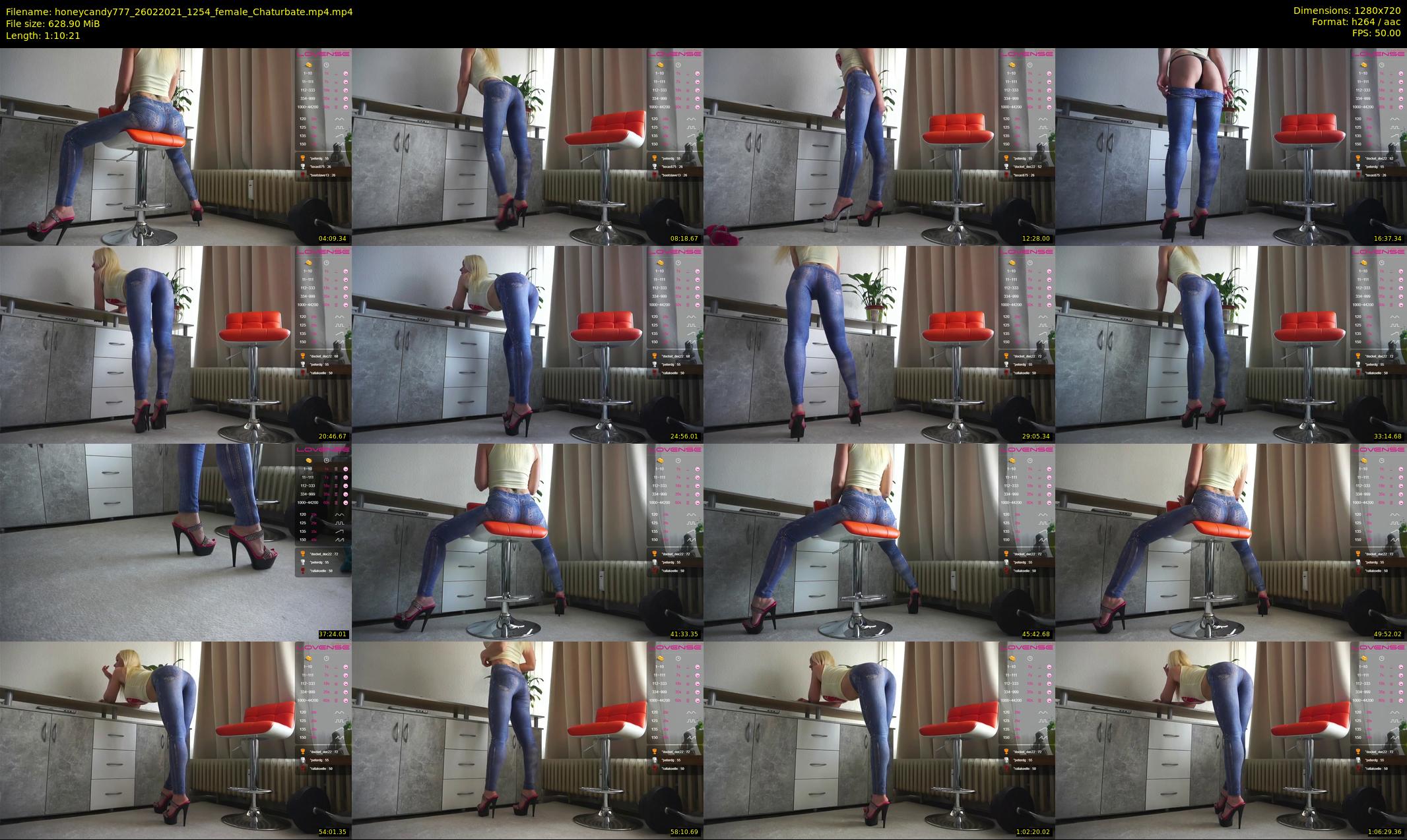 honeycandy777 — 71 minute Chaturbate couple cam show recording, 720p, Feb 26, 2021