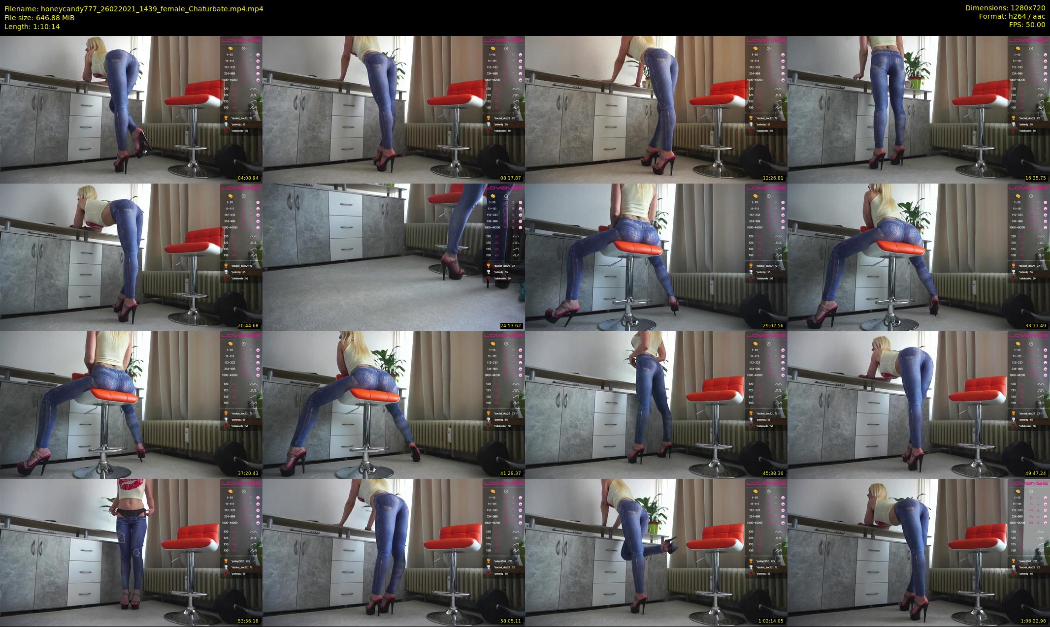 honeycandy777 — 71 minute Chaturbate couple cam show recording, 720p, Feb 26, 2021