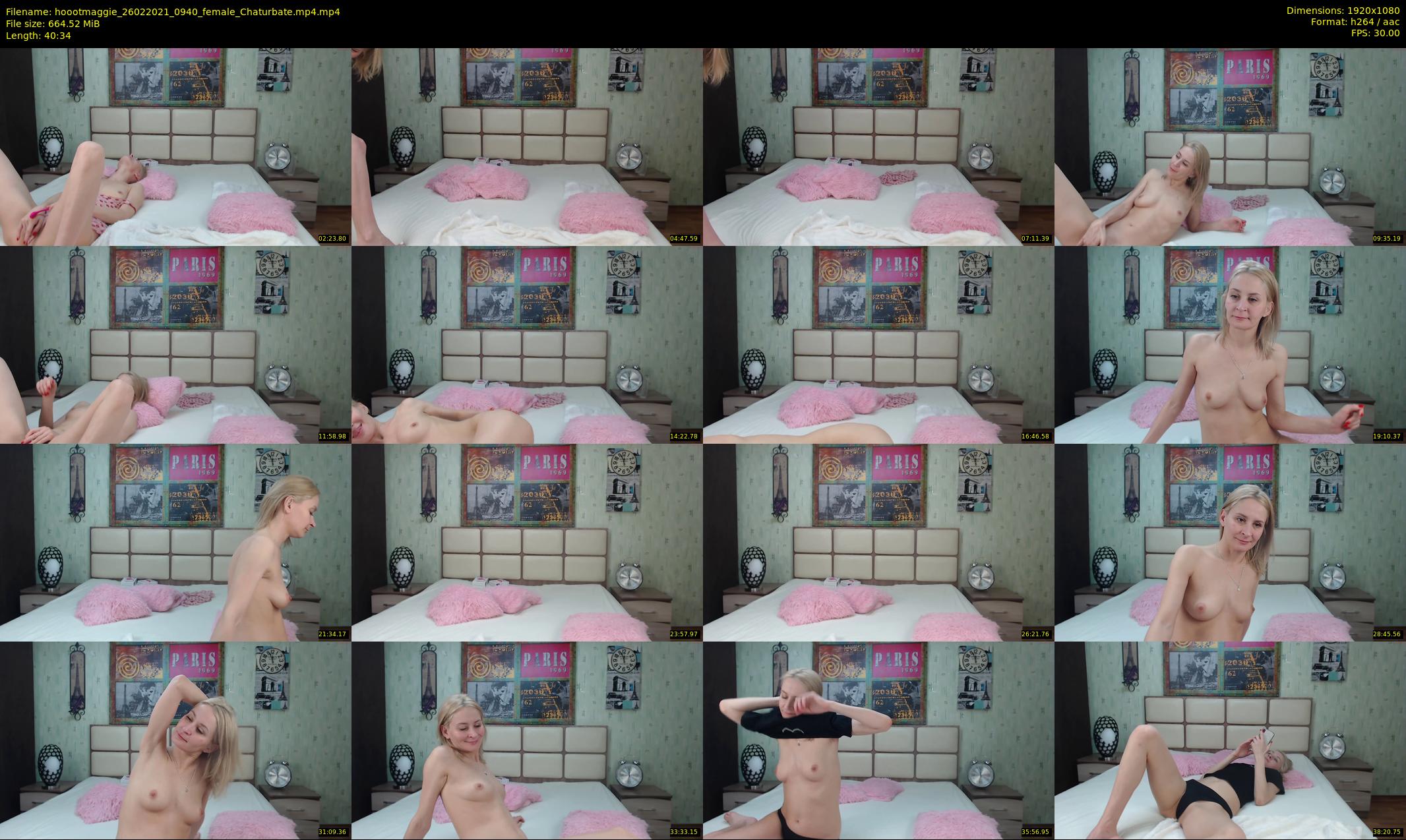 hoootmaggie — 41 minute Chaturbate couple cam show recording, 1080p, Feb 26, 2021