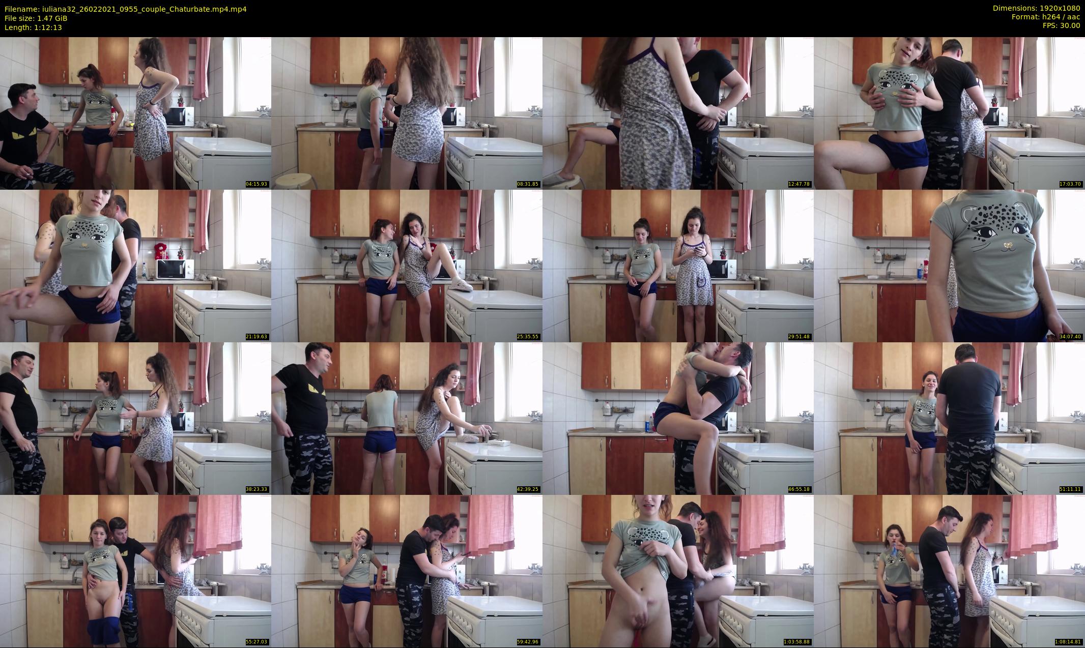 iuliana32 — 73 minute Chaturbate couple cam show recording, 1080p, Feb 26, 2021