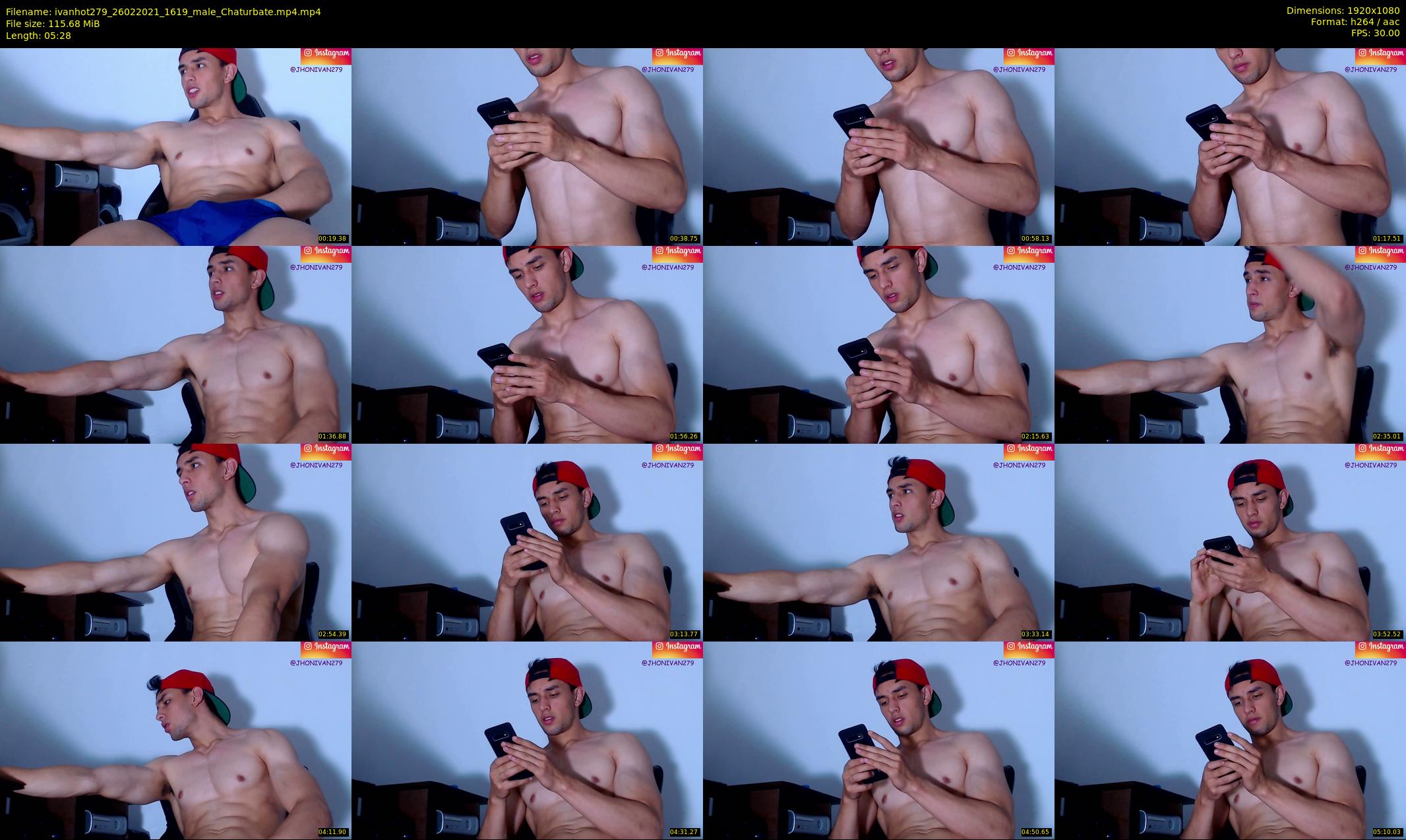 ivanhot279 — 6 minute Chaturbate male cam show recording, 1080p, Feb 26, 2021