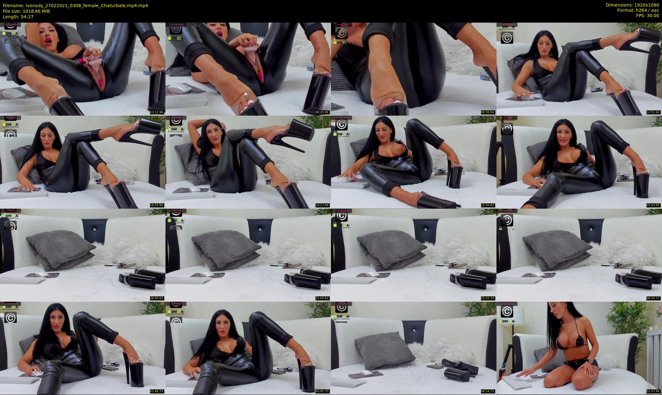 ivonady — 55 minute Chaturbate female cam show recording, 1080p, Feb 27, 2021