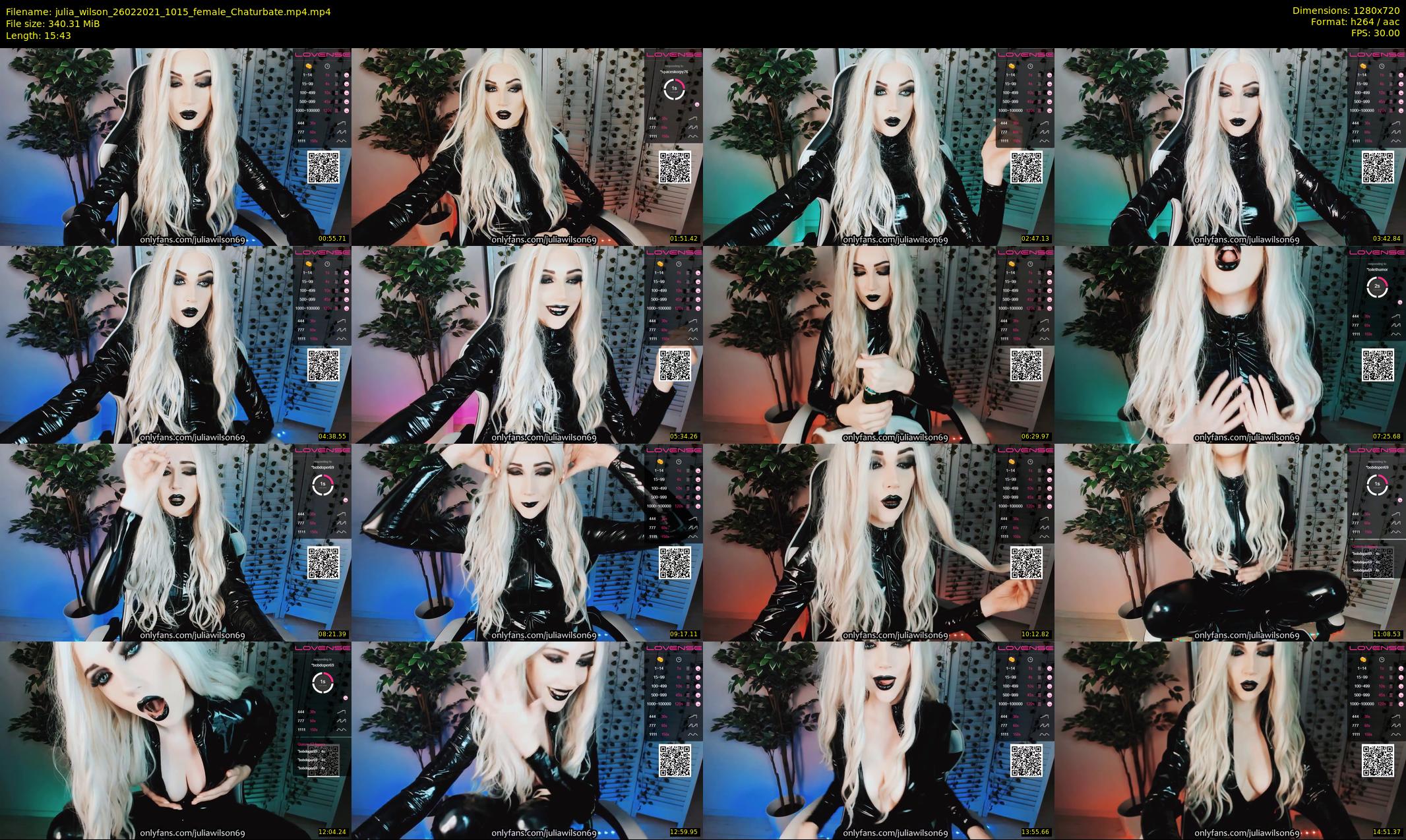 julia_wilson — 16 minute Chaturbate female cam show recording, 720p, Feb 26, 2021