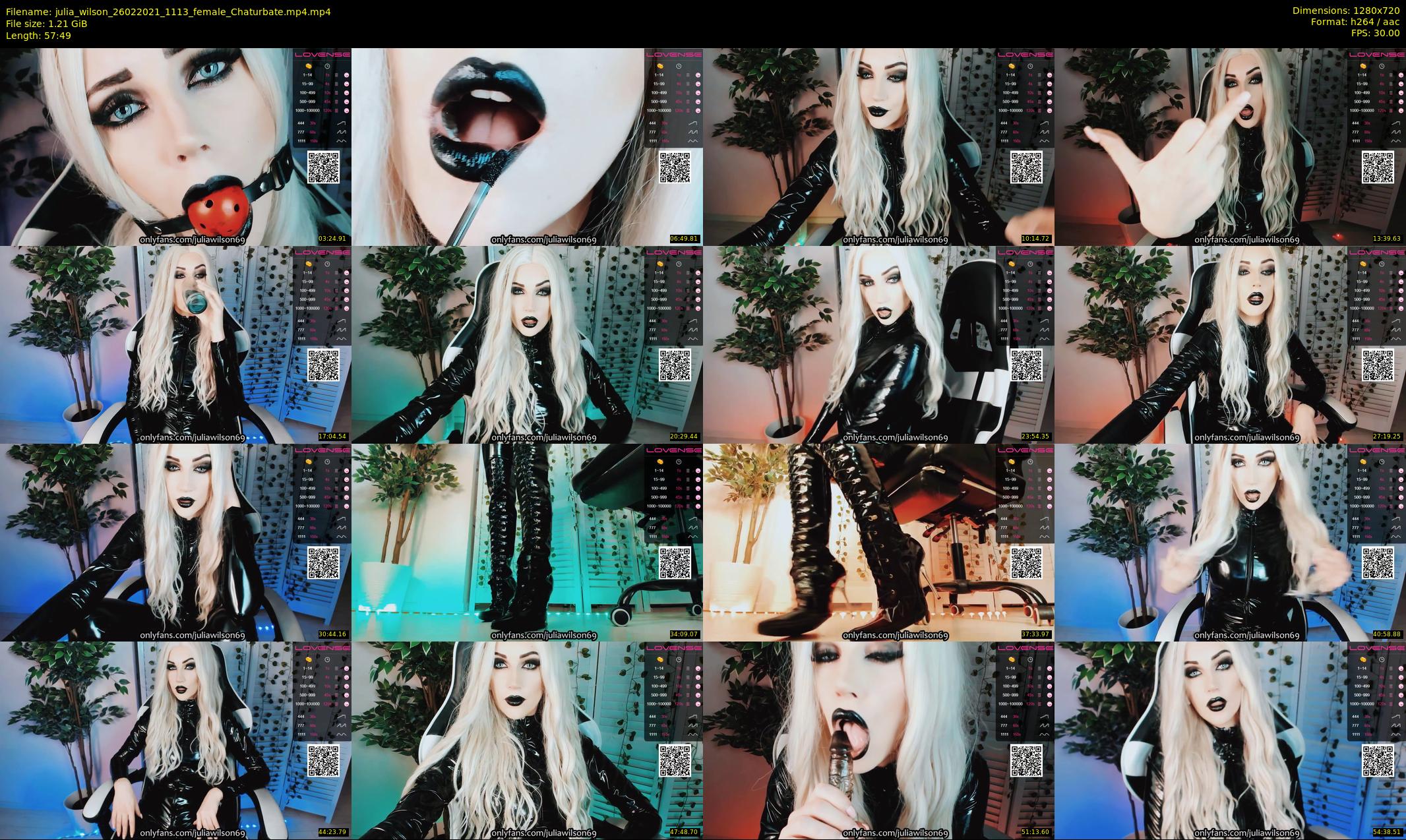 julia_wilson — 58 minute Chaturbate female cam show recording, 720p, Feb 26, 2021