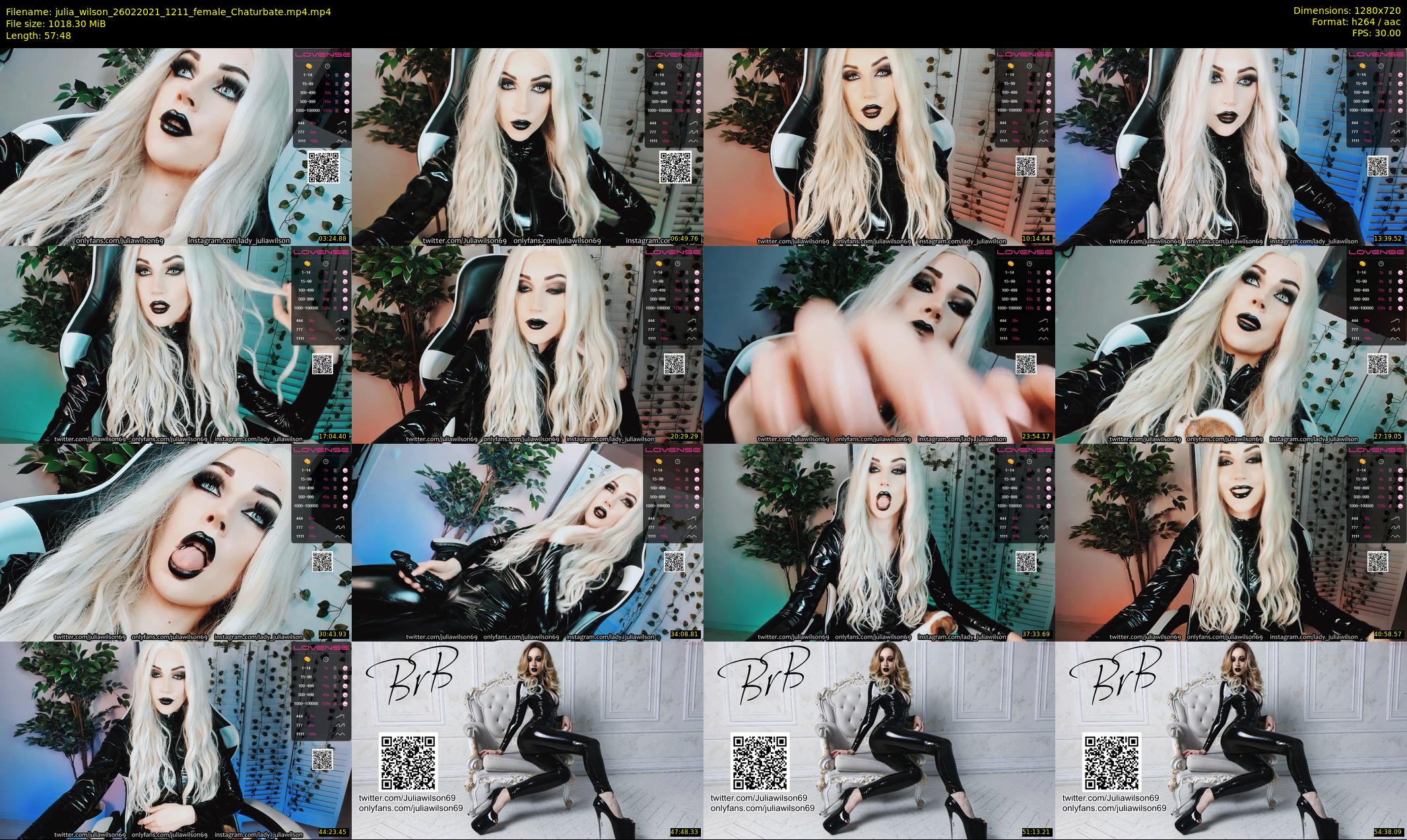 julia_wilson — 58 minute Chaturbate female cam show recording, 720p, Feb 26, 2021