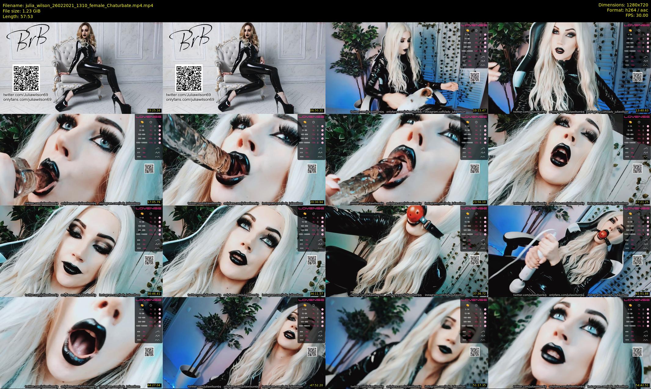 julia_wilson — 58 minute Chaturbate female cam show recording, 720p, Feb 26, 2021