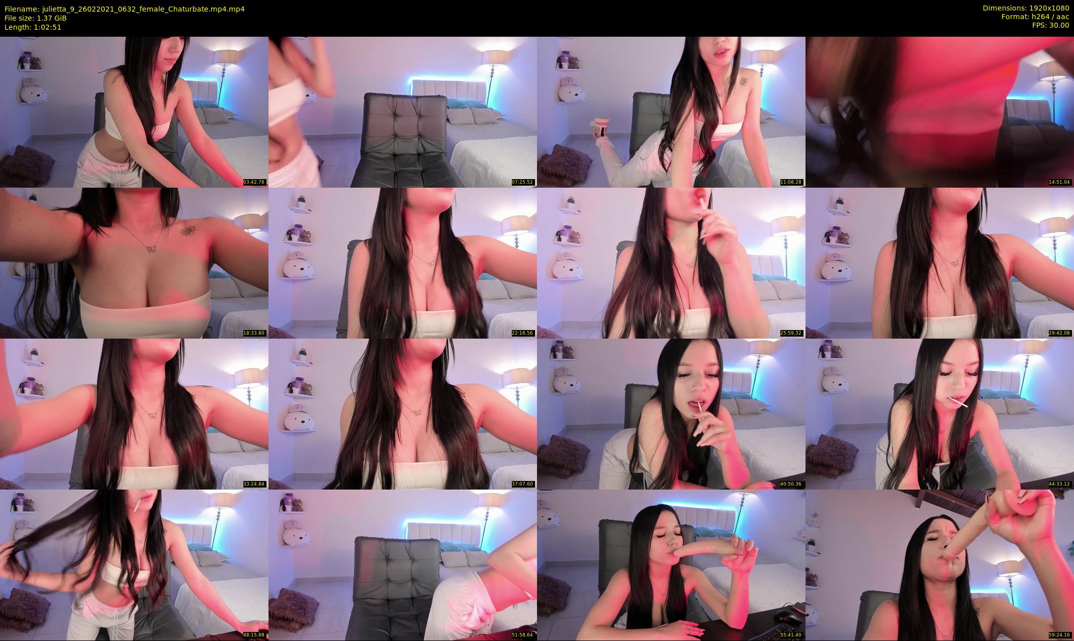 julietta_9 — 63 minute Chaturbate female cam show recording, 1080p, Feb 26, 2021