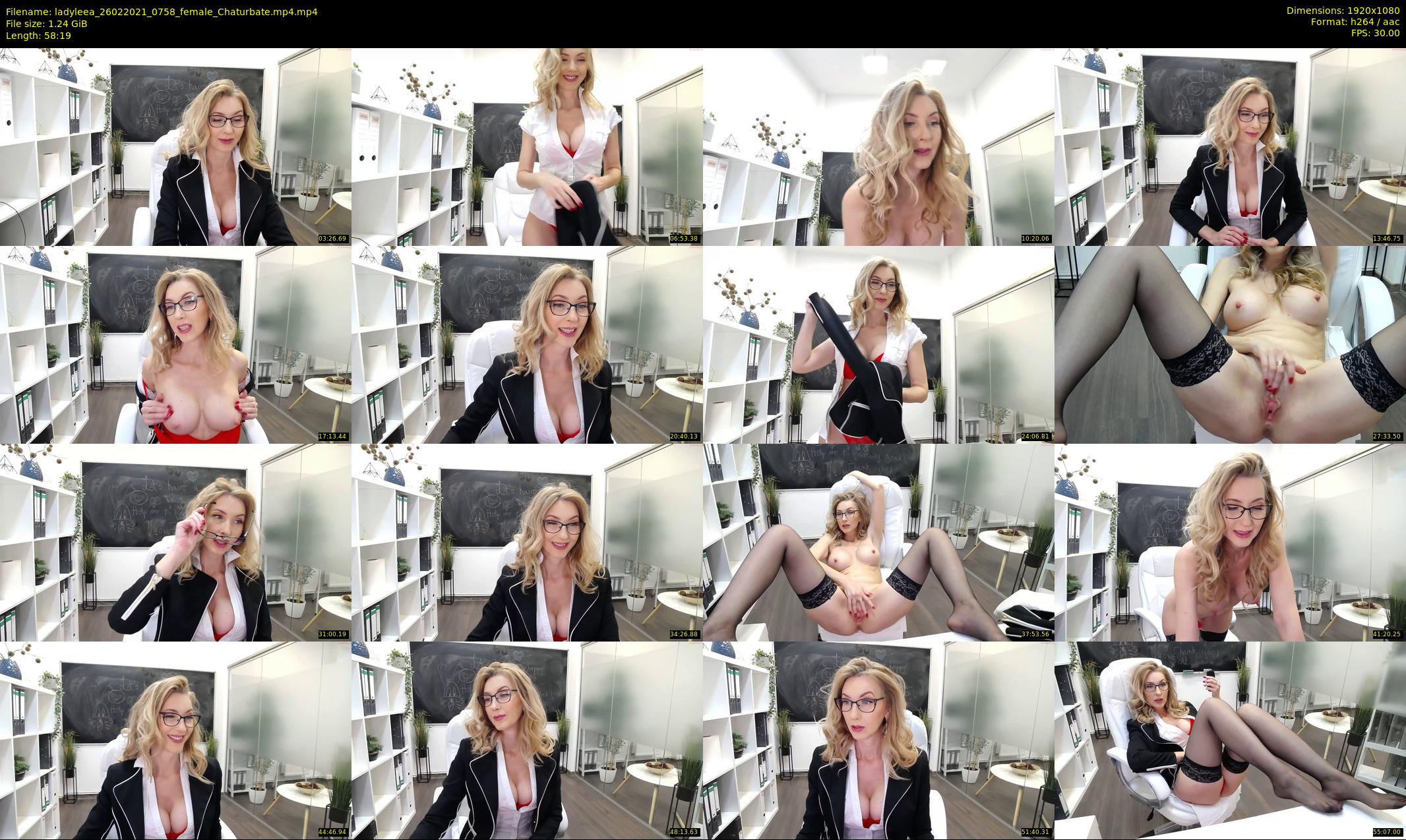 ladyleea — 59 minute Chaturbate female cam show recording, 1080p, Feb 26, 2021