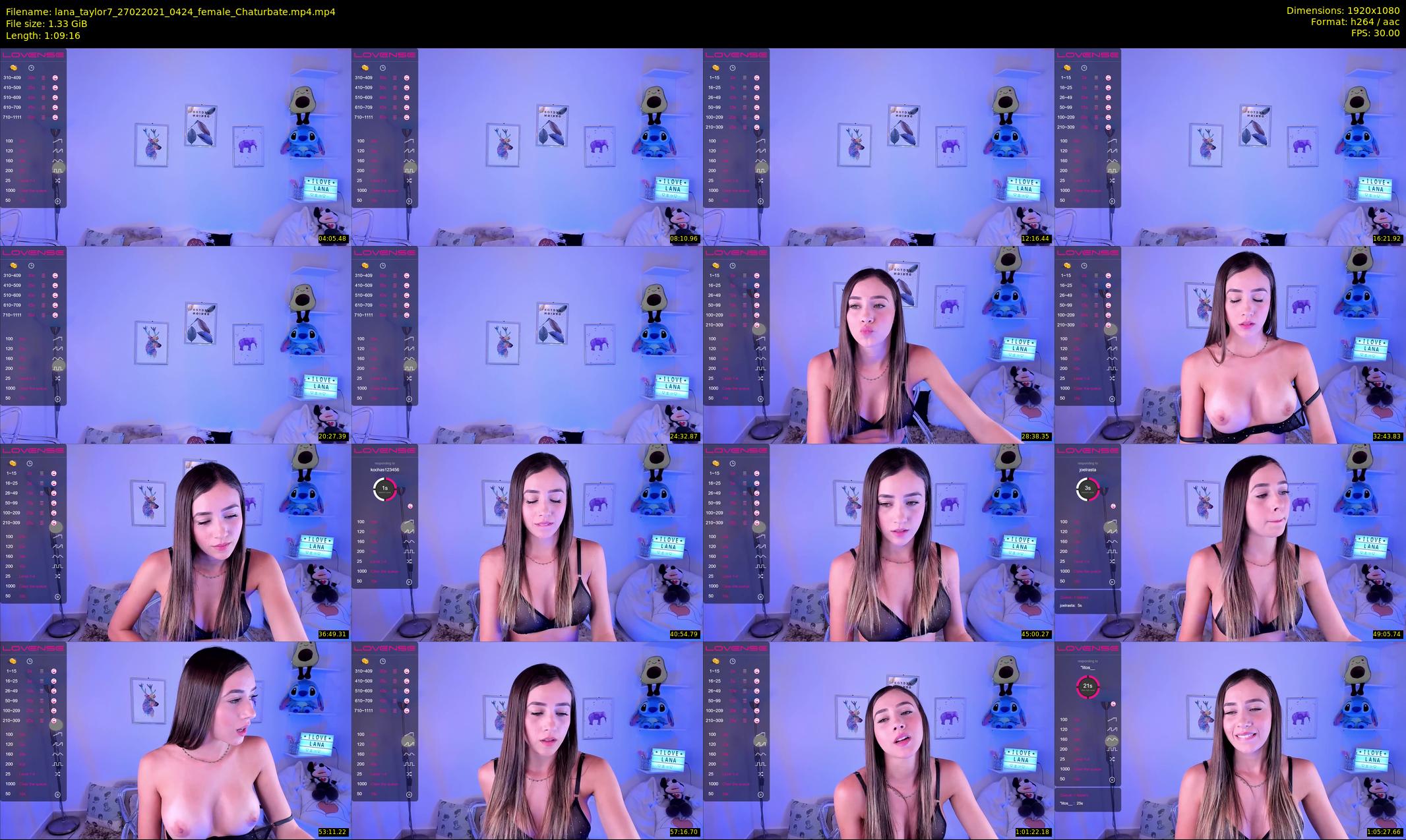 lana_taylor7 — 70 minute Chaturbate female cam show recording, 1080p, Feb 27, 2021