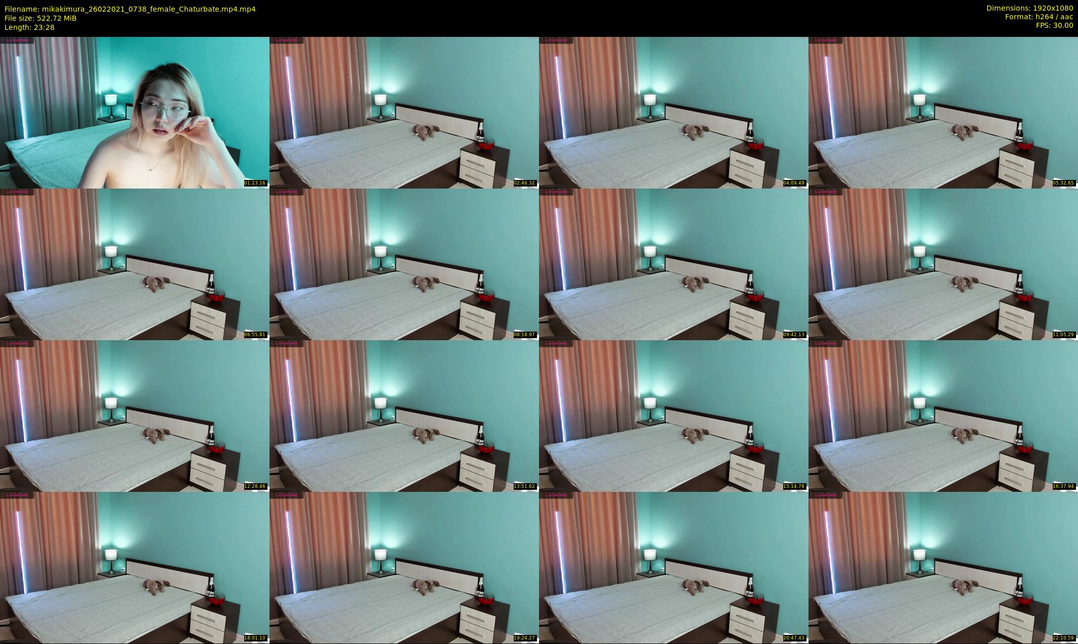 mikakimura — 24 minute Chaturbate female cam show recording, 1080p, Feb 26, 2021
