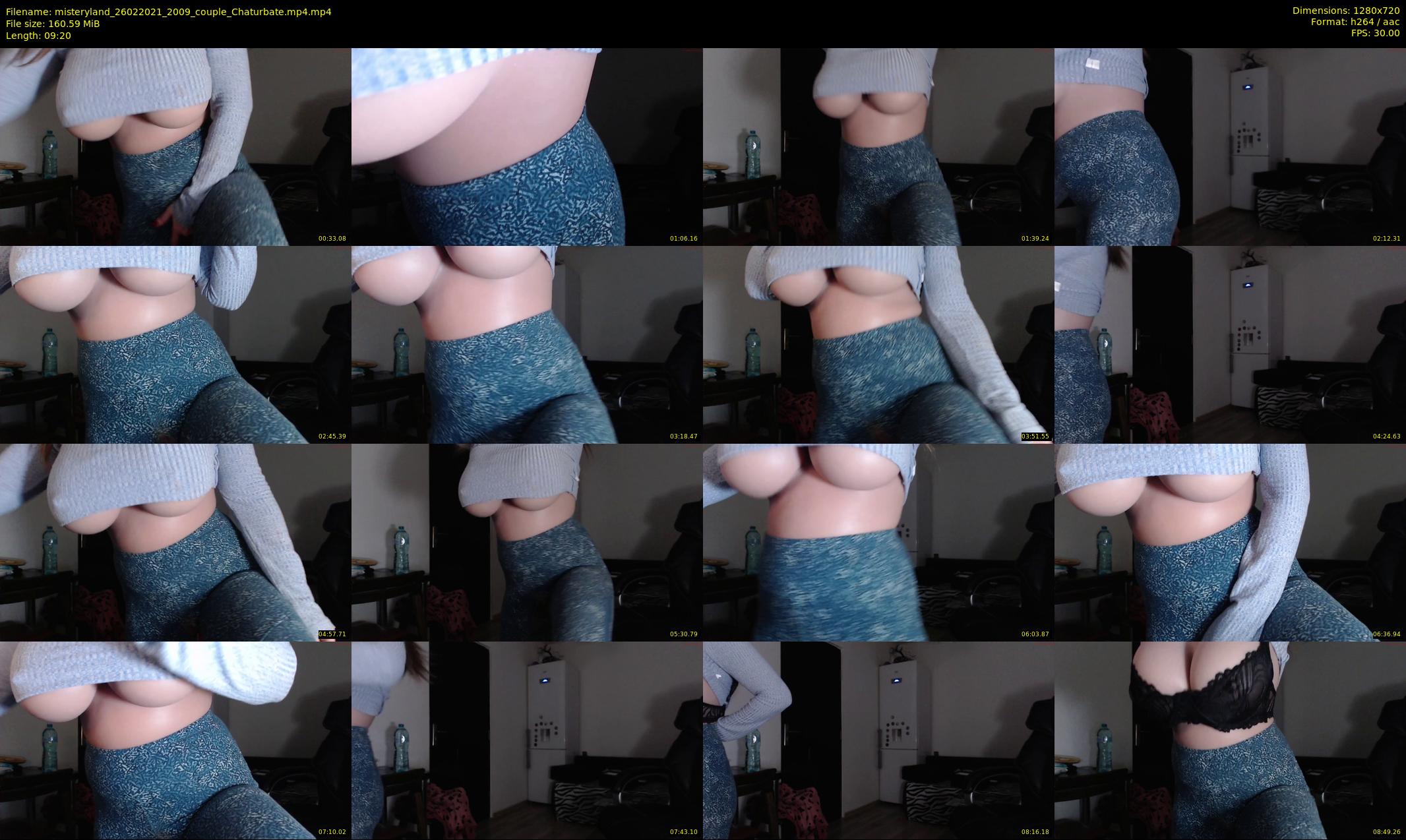 misteryland — 10 minute Chaturbate couple cam show recording, 720p, Feb 26, 2021