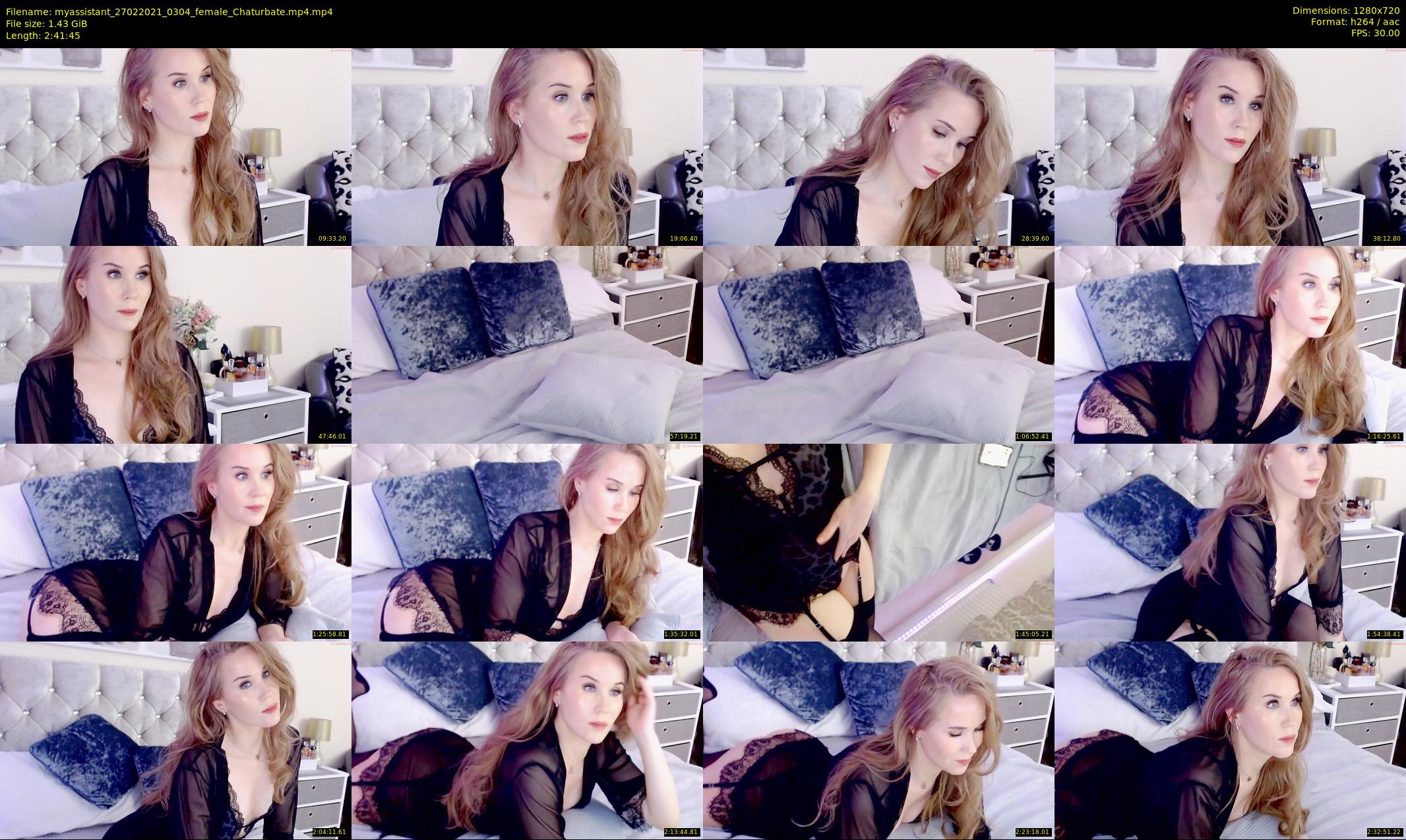 myassistant — 162 minute Chaturbate female cam show recording, 720p, Feb 27, 2021
