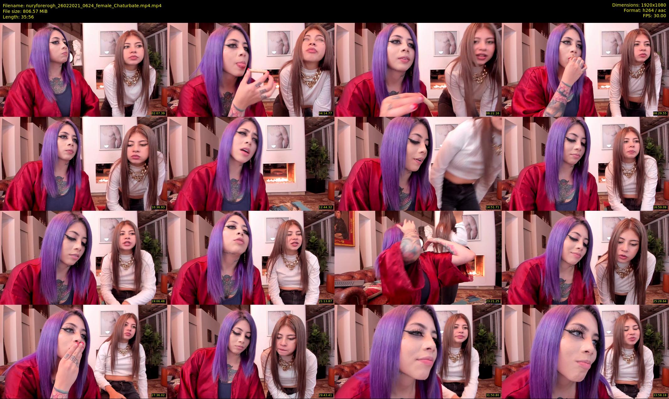 nuryforerogh — 36 minute Chaturbate female cam show recording, 1080p, Feb 26, 2021