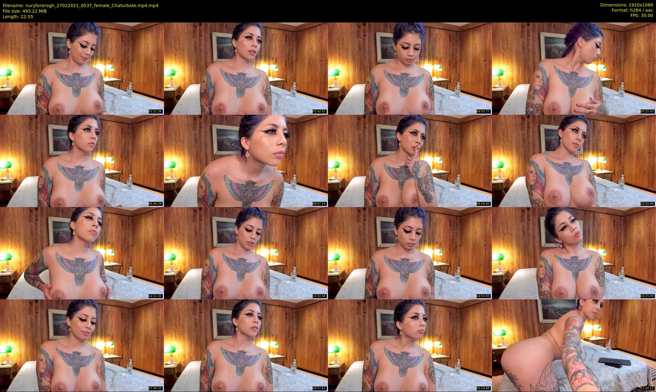 nuryforerogh — 23 minute Chaturbate female cam show recording, 1080p, Feb 27, 2021