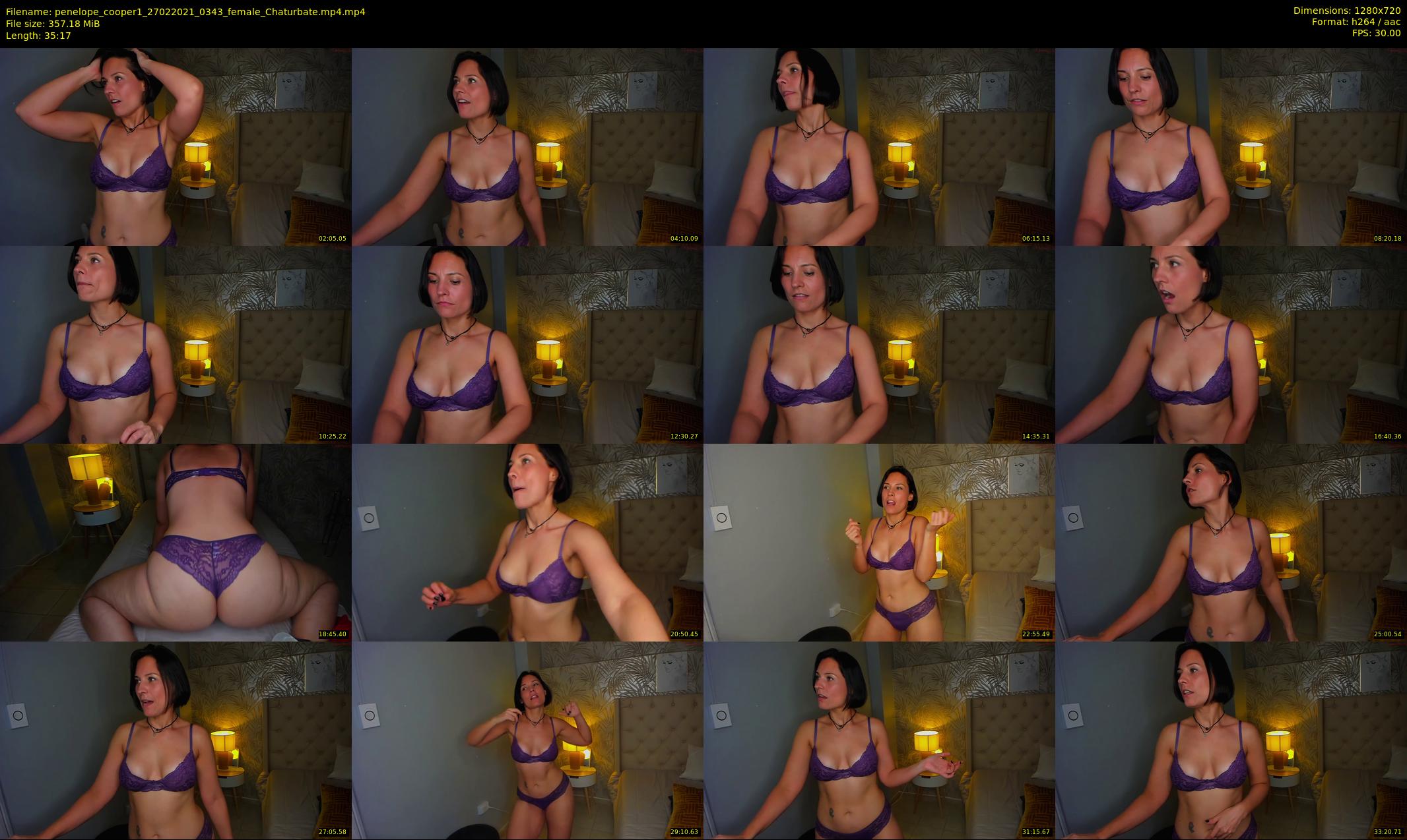 penelope_cooper1 — 36 minute Chaturbate female cam show recording, 720p, Feb 27, 2021
