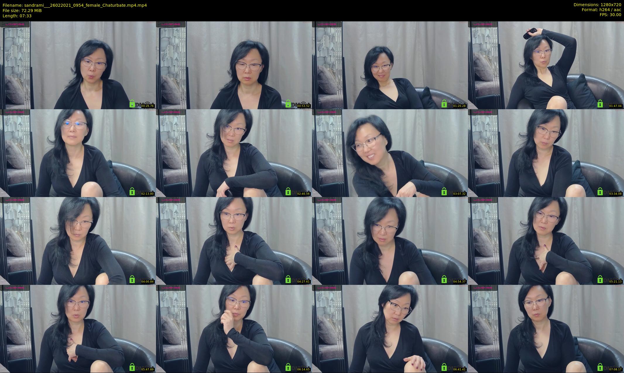 sandrami__ — 8 minute Chaturbate female cam show recording, 720p, Feb 26, 2021