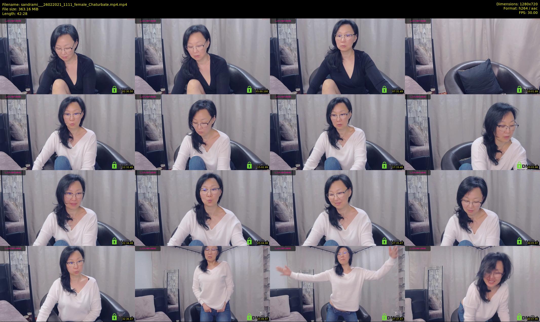 sandrami__ — 43 minute Chaturbate female cam show recording, 720p, Feb 26, 2021