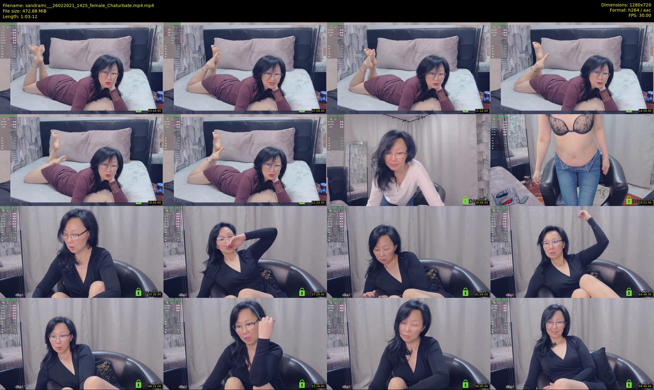 sandrami__ — 64 minute Chaturbate female cam show recording, 720p, Feb 26, 2021