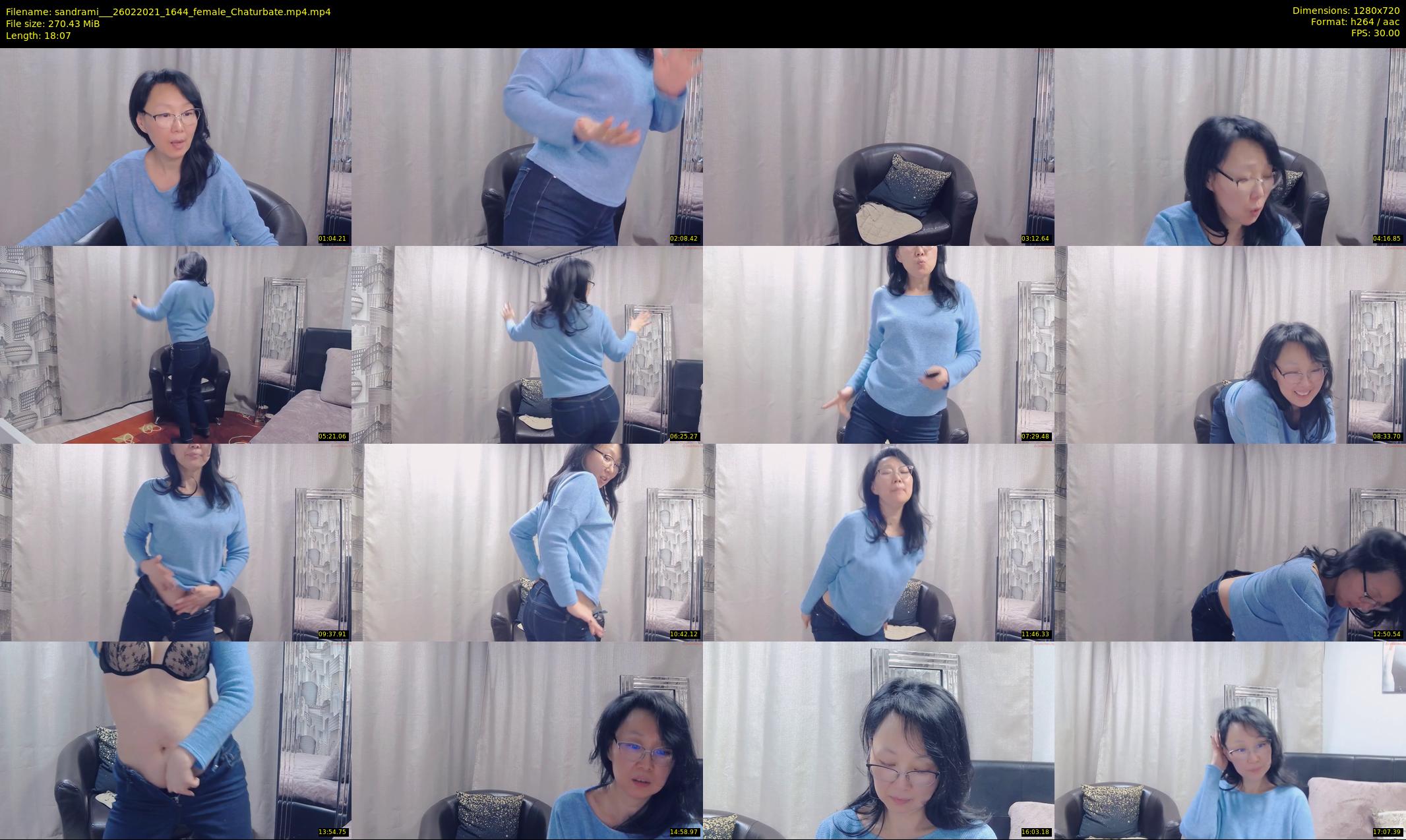 sandrami__ — 19 minute Chaturbate female cam show recording, 720p, Feb 26, 2021