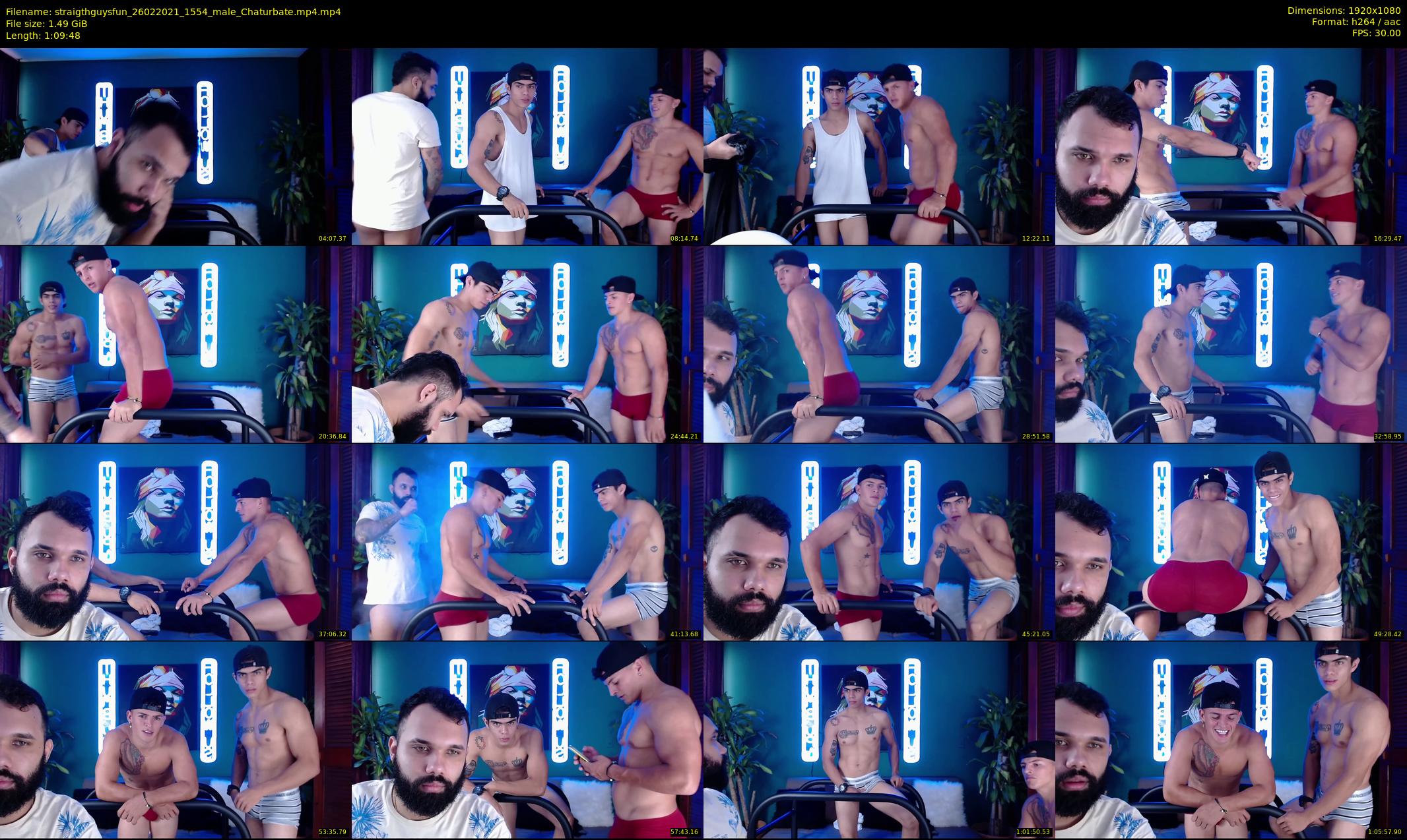 straigthguysfun — 70 minute Chaturbate male cam show recording, 1080p, Feb 26, 2021