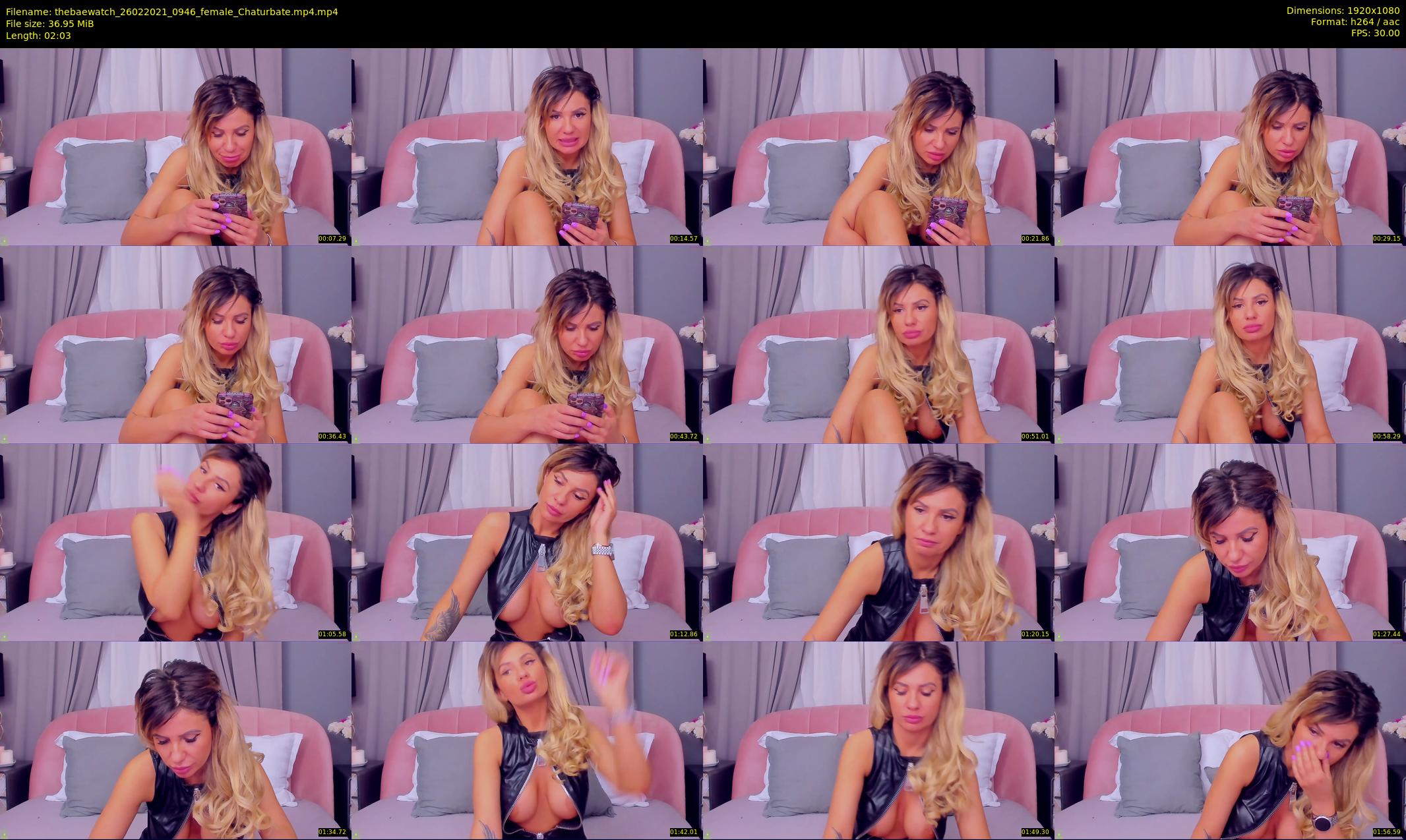 thebaewatch — 3 minute Chaturbate female cam show recording, 1080p, Feb 26, 2021