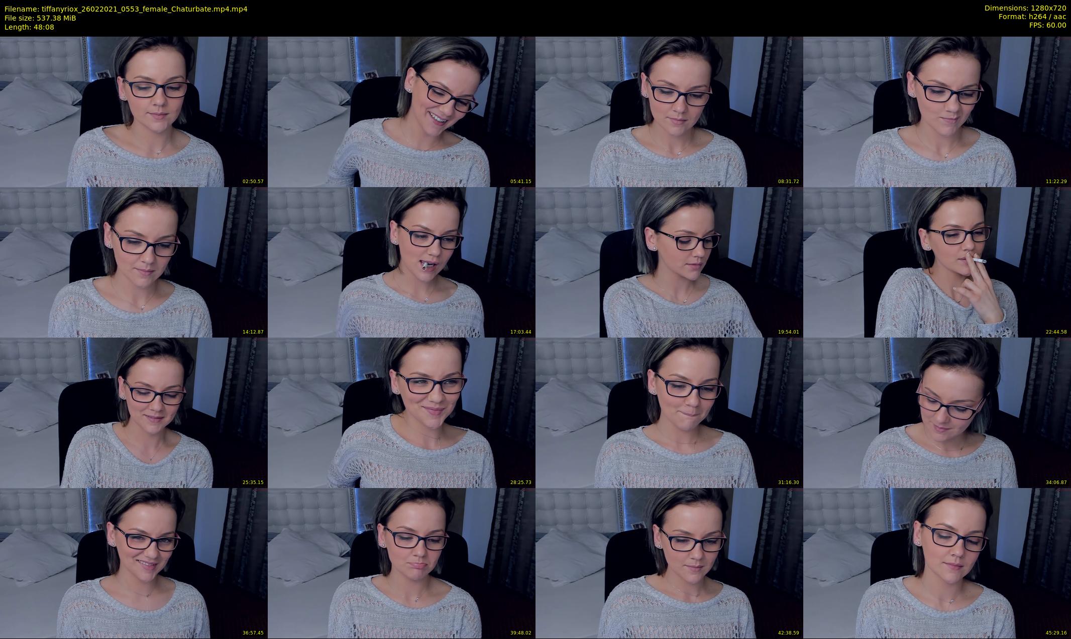 tiffanyriox — 49 minute Chaturbate female cam show recording, 720p, Feb 26, 2021