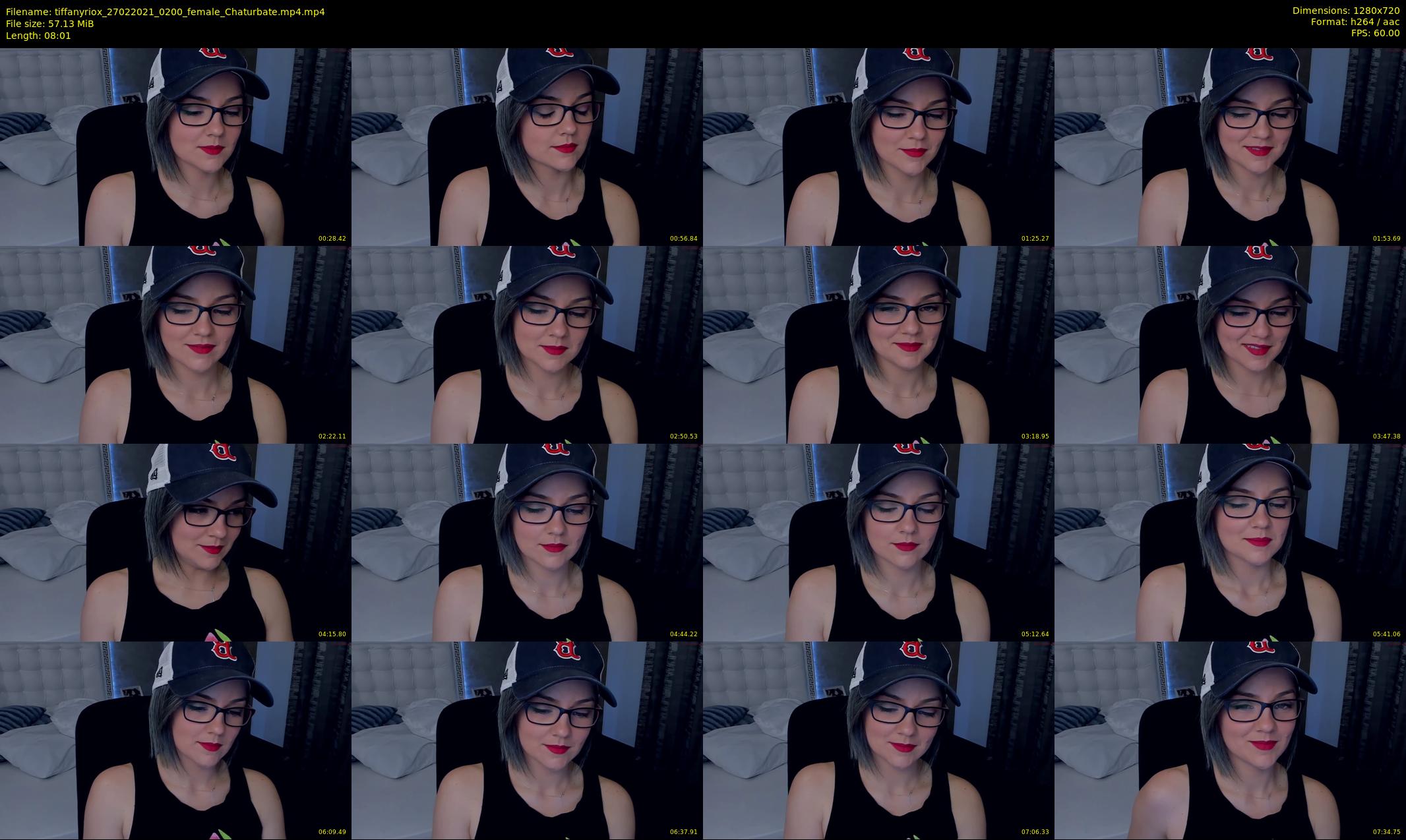 tiffanyriox — 9 minute Chaturbate female cam show recording, 720p, Feb 27, 2021
