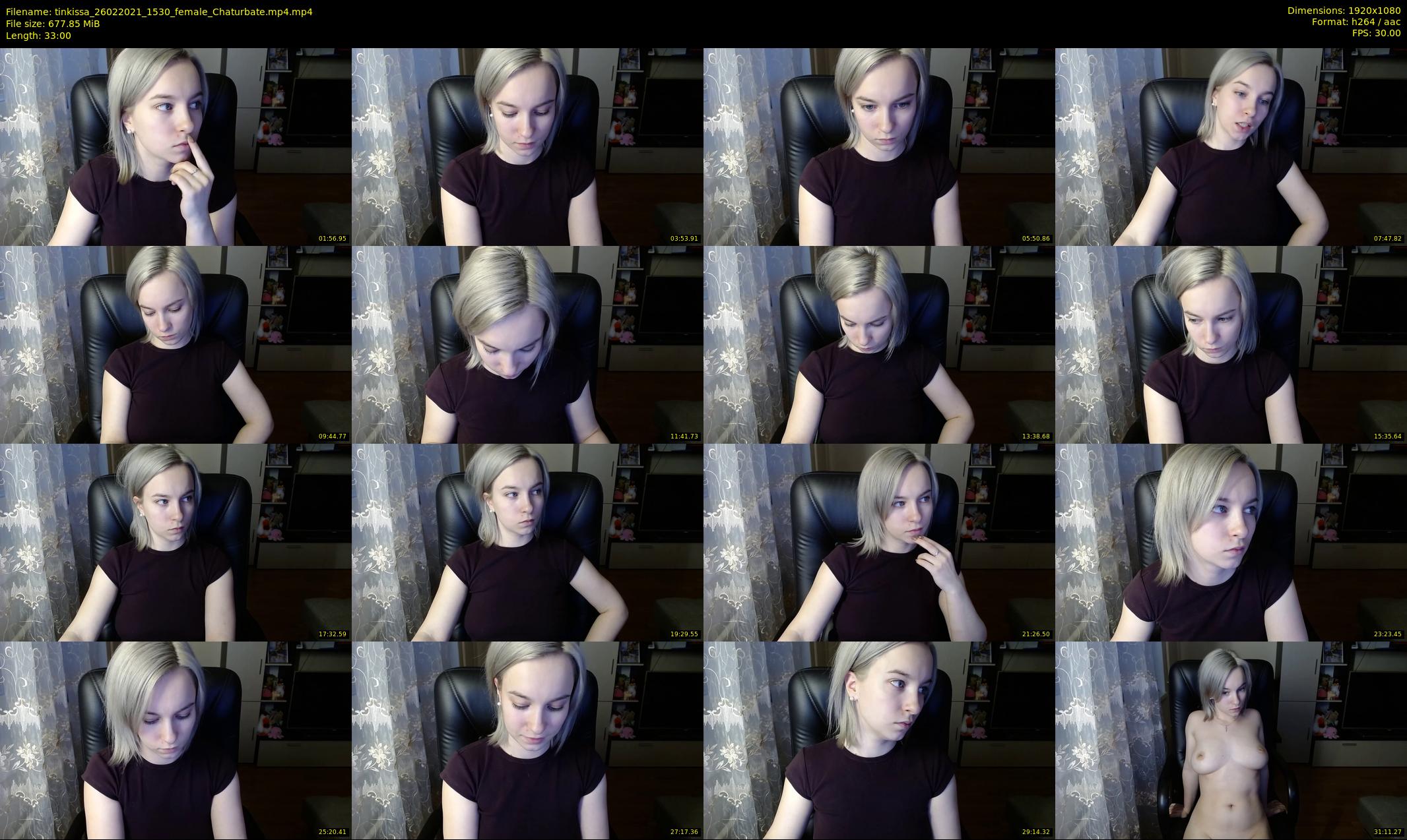 tinkissa — 33 minute Chaturbate couple cam show recording, 1080p, Feb 26, 2021