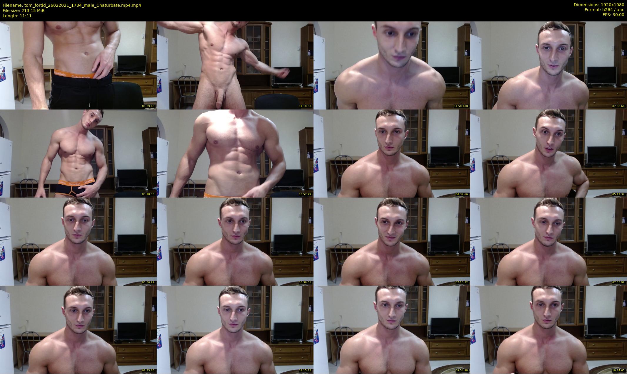 tom_fordd — 12 minute Chaturbate male cam show recording, 1080p, Feb 26, 2021