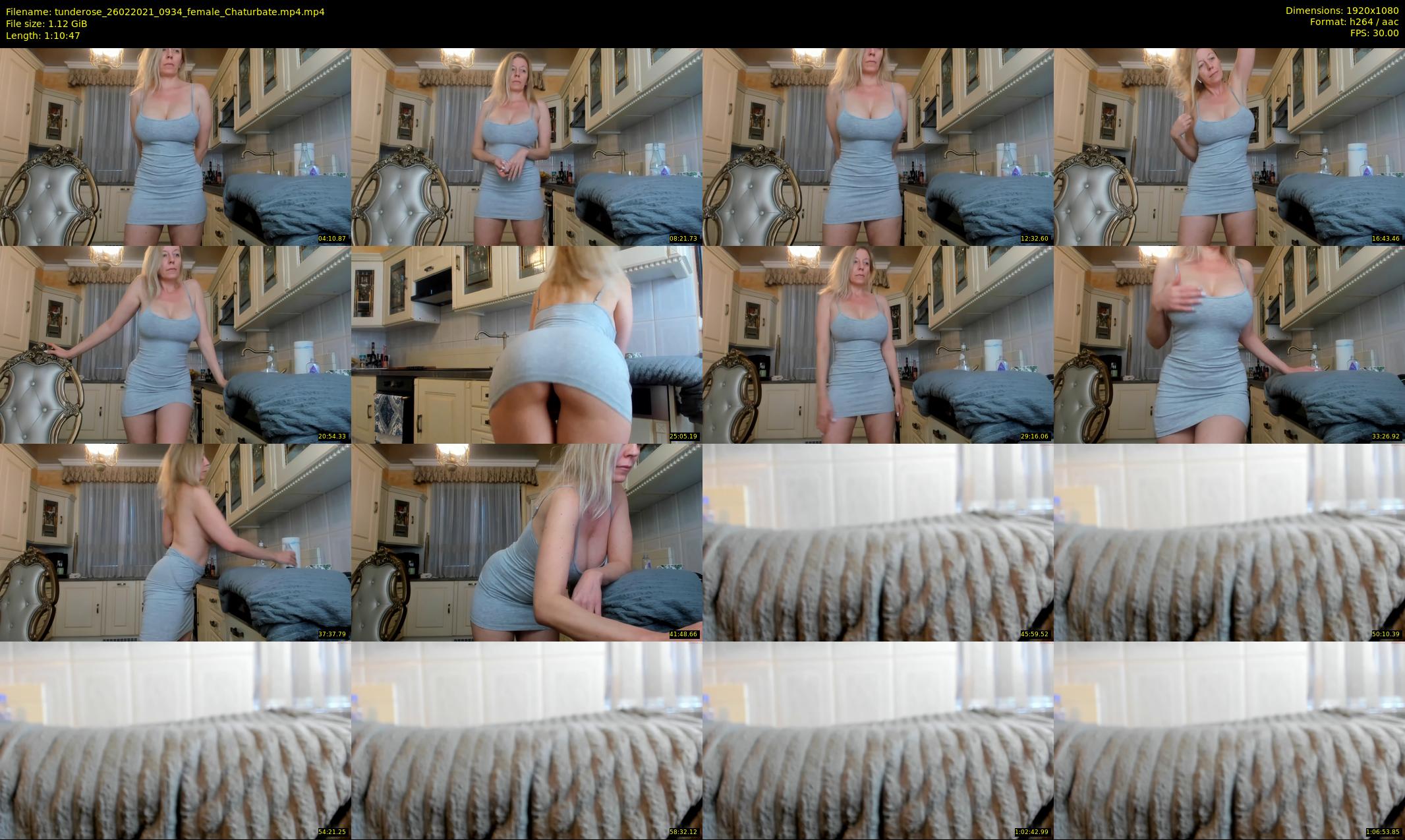 tunderose — 71 minute Chaturbate female cam show recording, 1080p, Feb 26, 2021