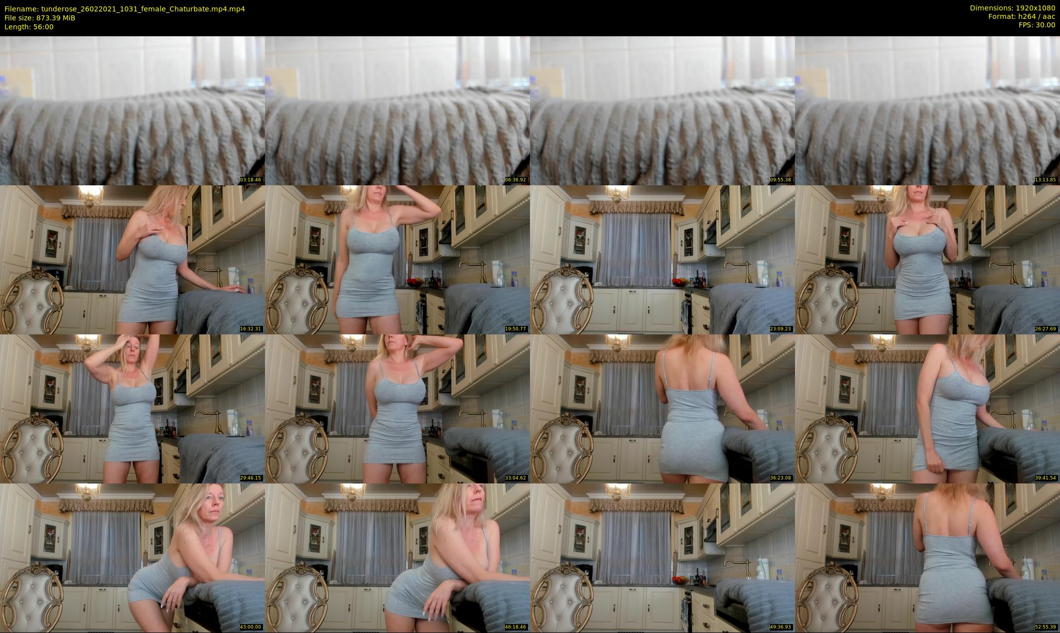 tunderose — 56 minute Chaturbate female cam show recording, 1080p, Feb 26, 2021