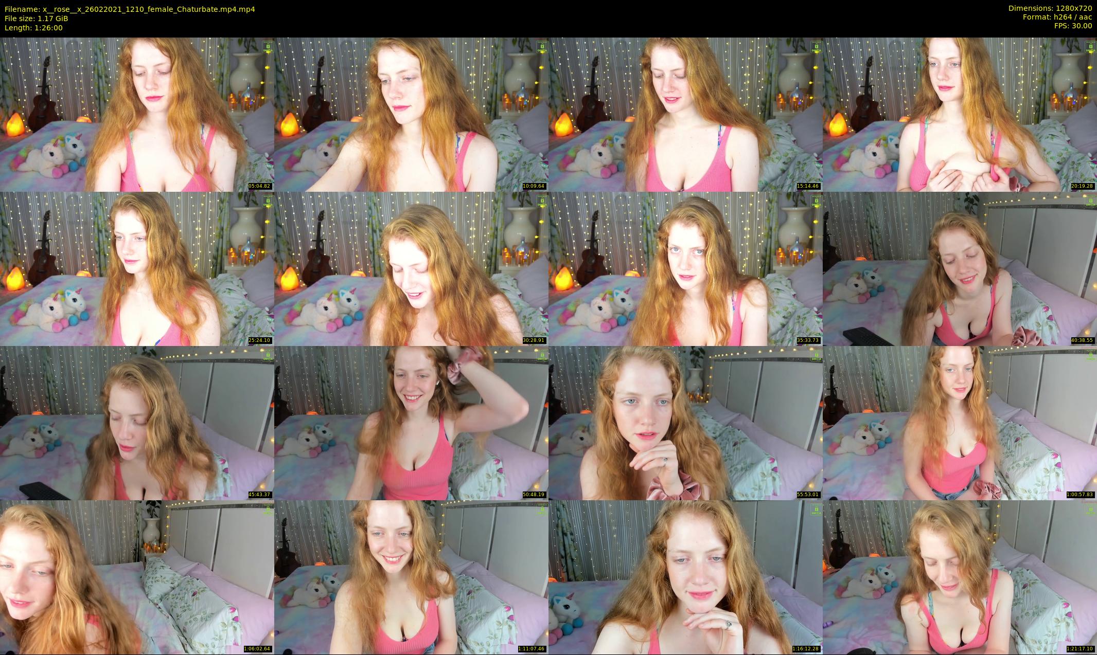 x__rose__x — 86 minute Chaturbate female cam show recording, 720p, Feb 26, 2021