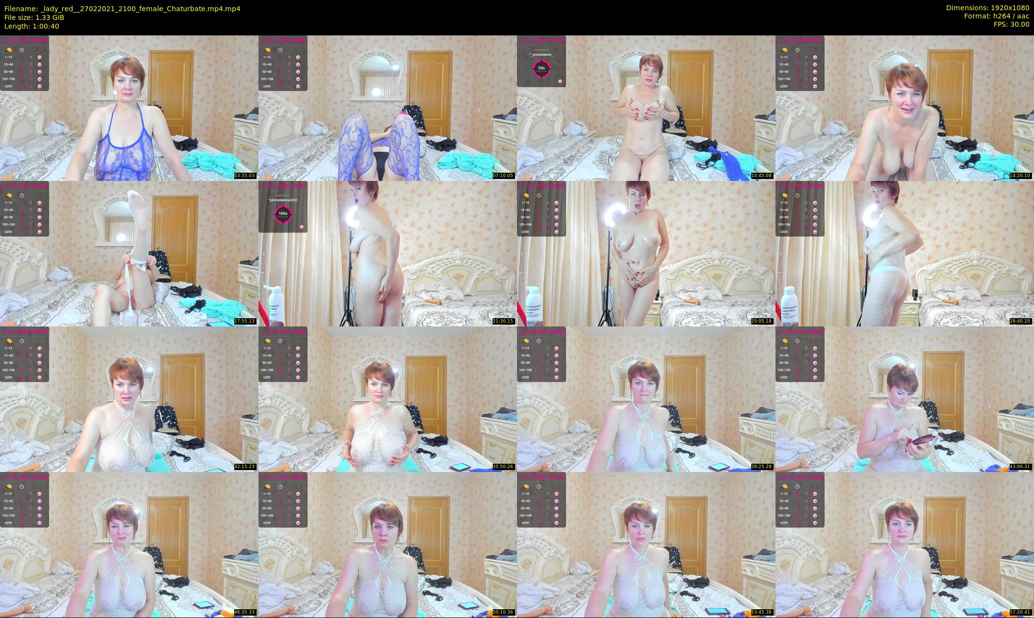 _lady_red_ — 61 minute Chaturbate female cam show recording, 1080p, Feb 27, 2021