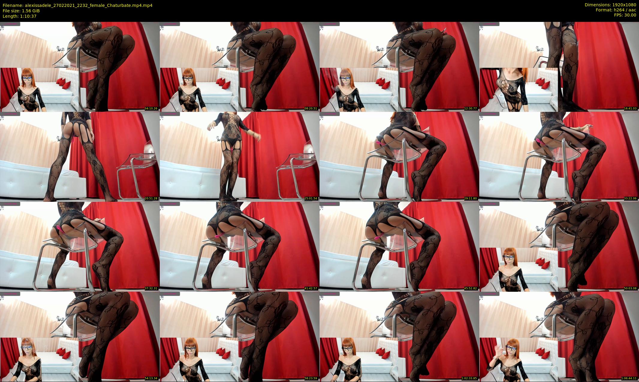 alexissadele — 71 minute Chaturbate female cam show recording, 1080p, Feb 27, 2021