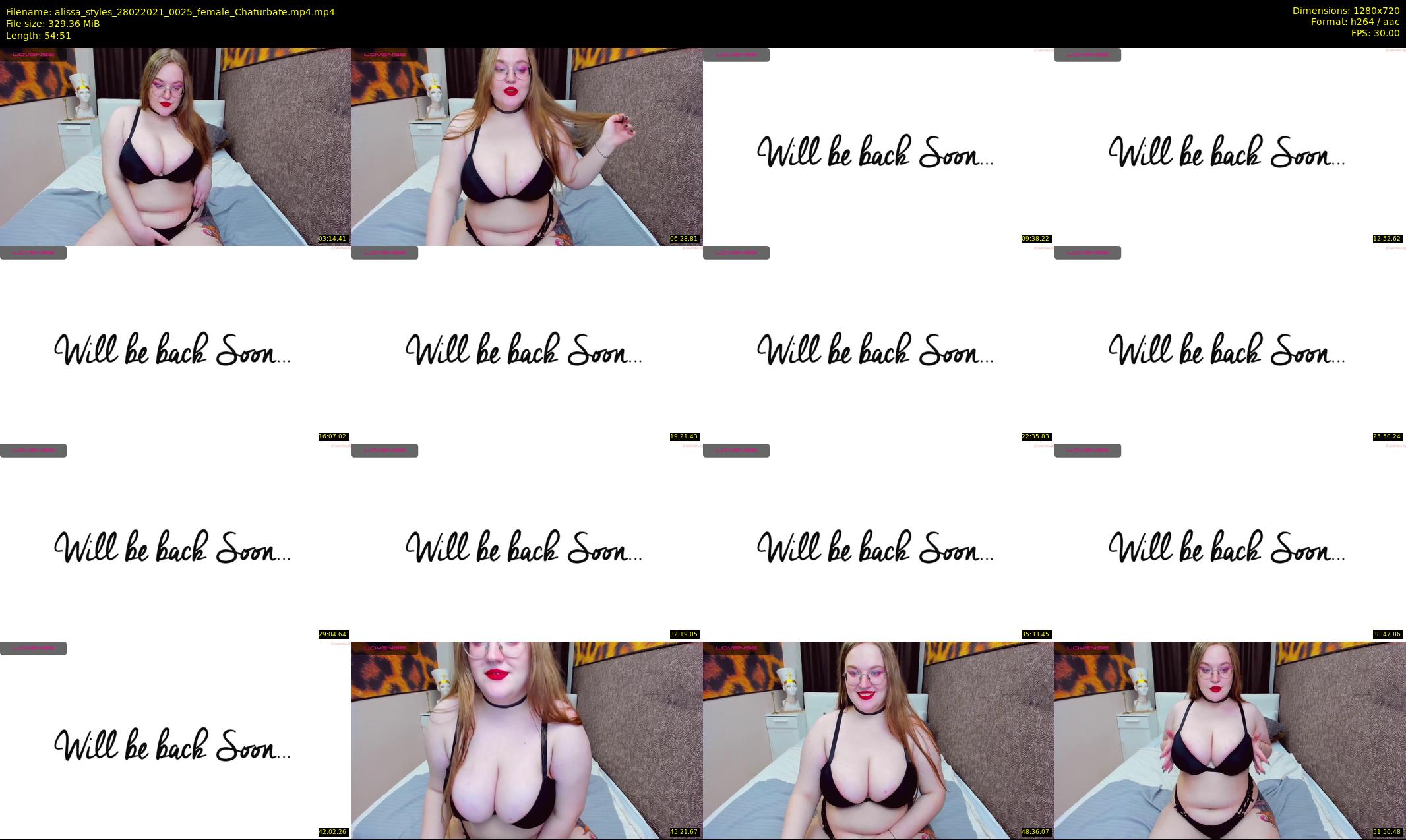 alissa_styles — 55 minute Chaturbate female cam show recording, 720p, Feb 28, 2021