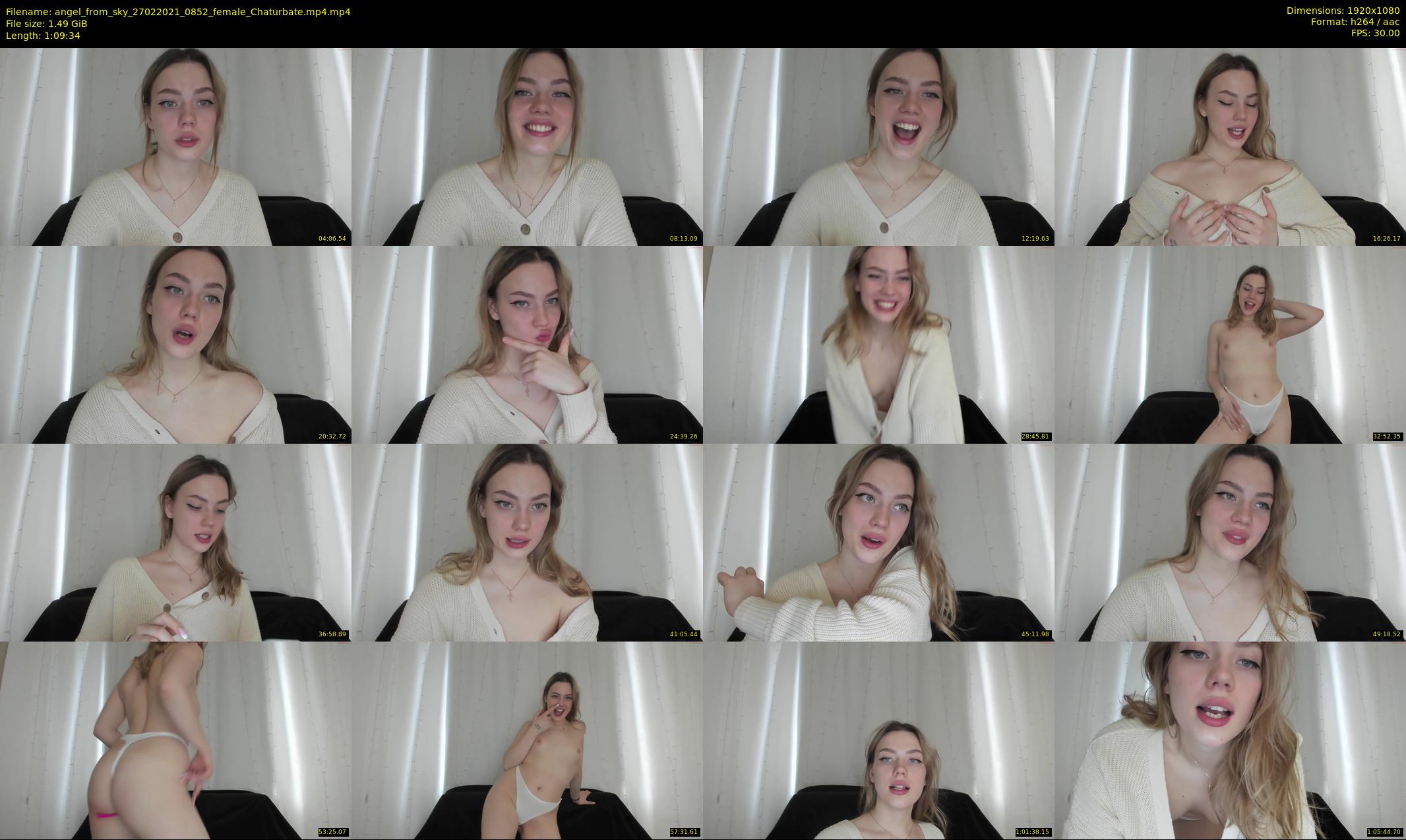 angel_from_sky — 70 minute Chaturbate female cam show recording, 1080p, Feb 27, 2021