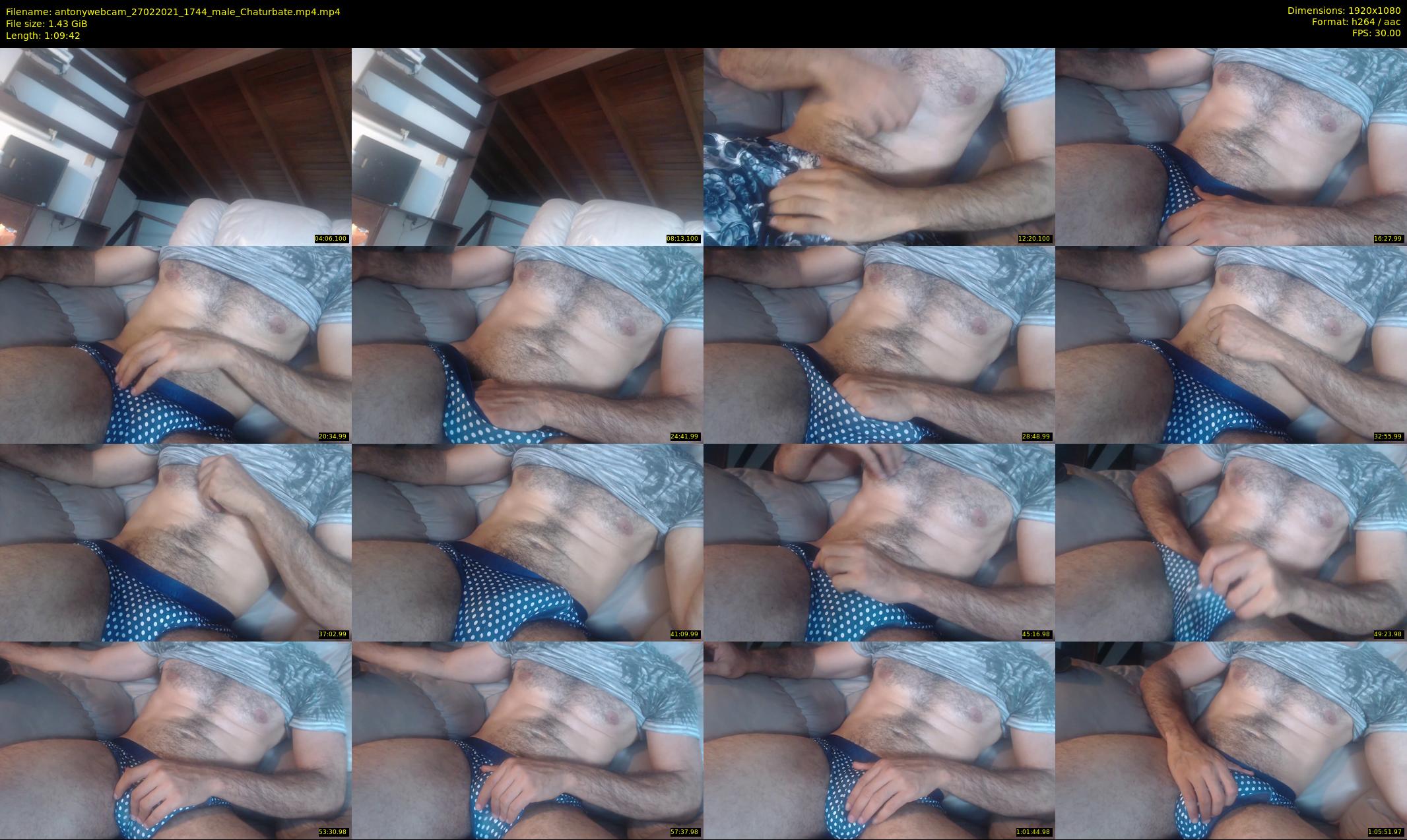 antonywebcam — 70 minute Chaturbate male cam show recording, 1080p, Feb 27, 2021