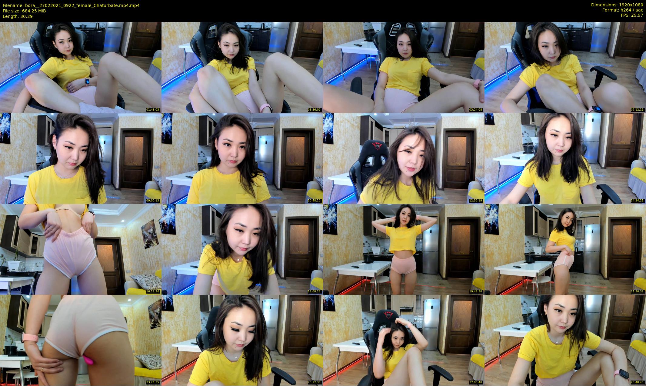 bora_ — 31 minute Chaturbate female cam show recording, 1080p, Feb 27, 2021