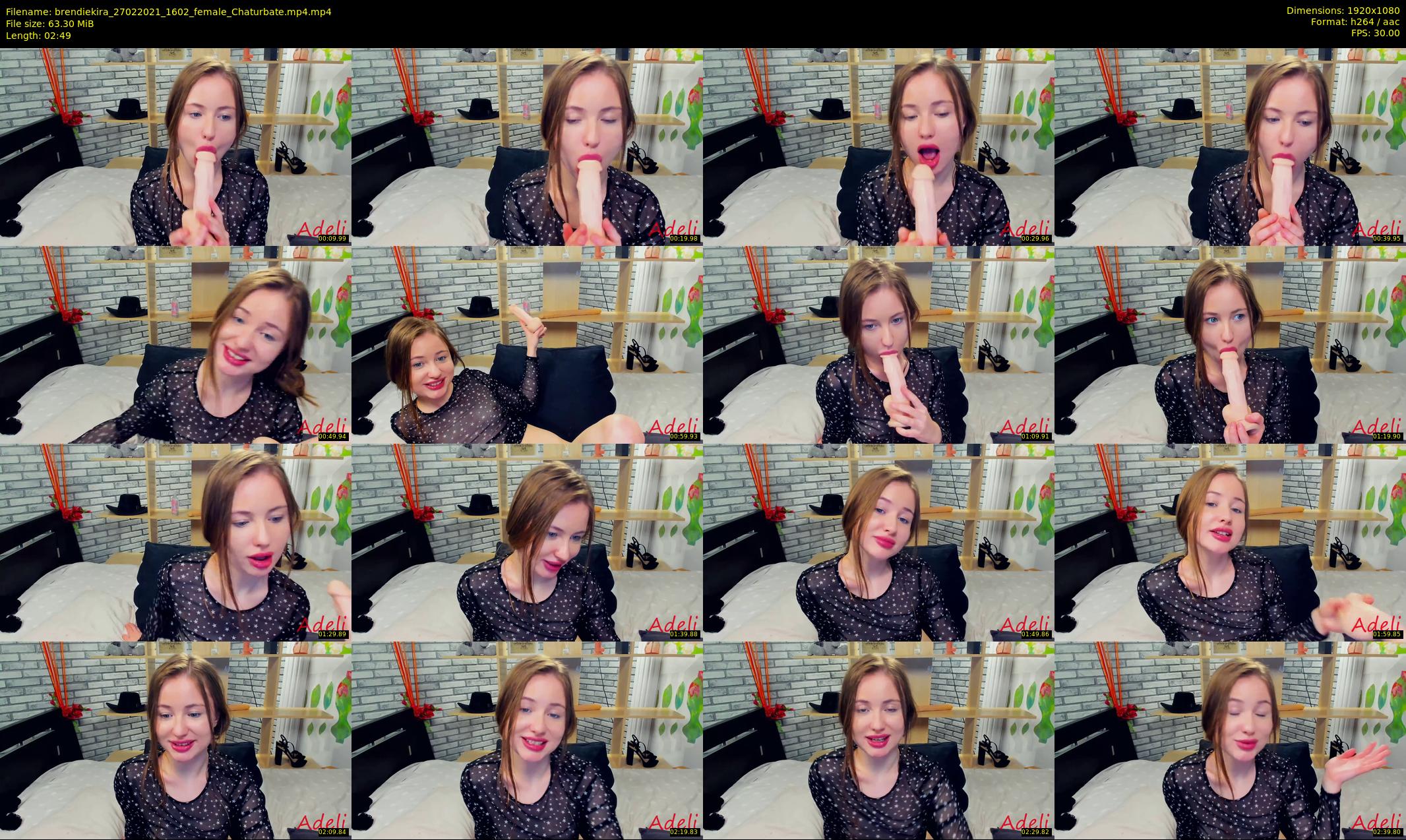 brendiekira — 3 minute Chaturbate couple cam show recording, 1080p, Feb 27, 2021