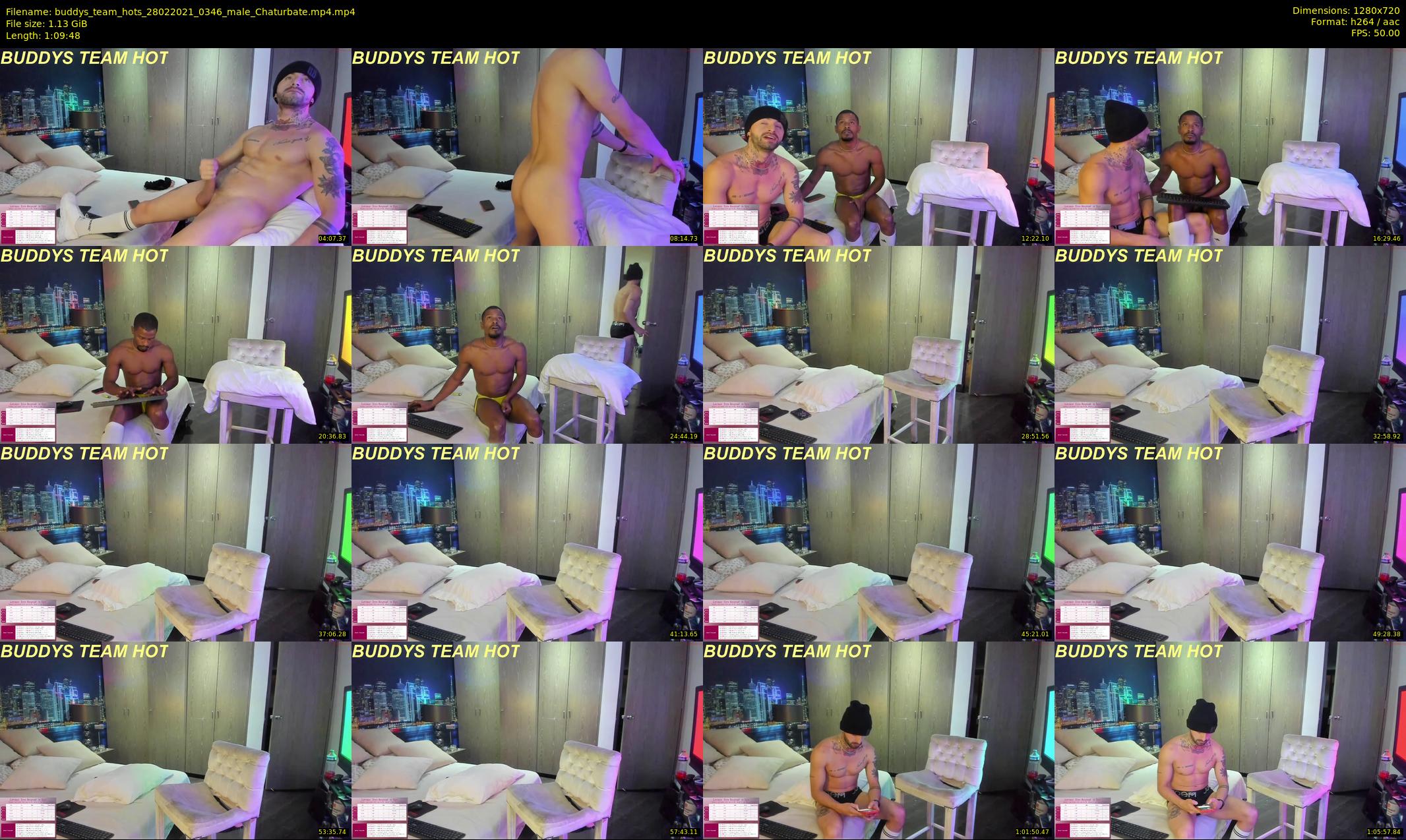 buddys_team_hots — 70 minute Chaturbate couple cam show recording, 720p, Feb 28, 2021