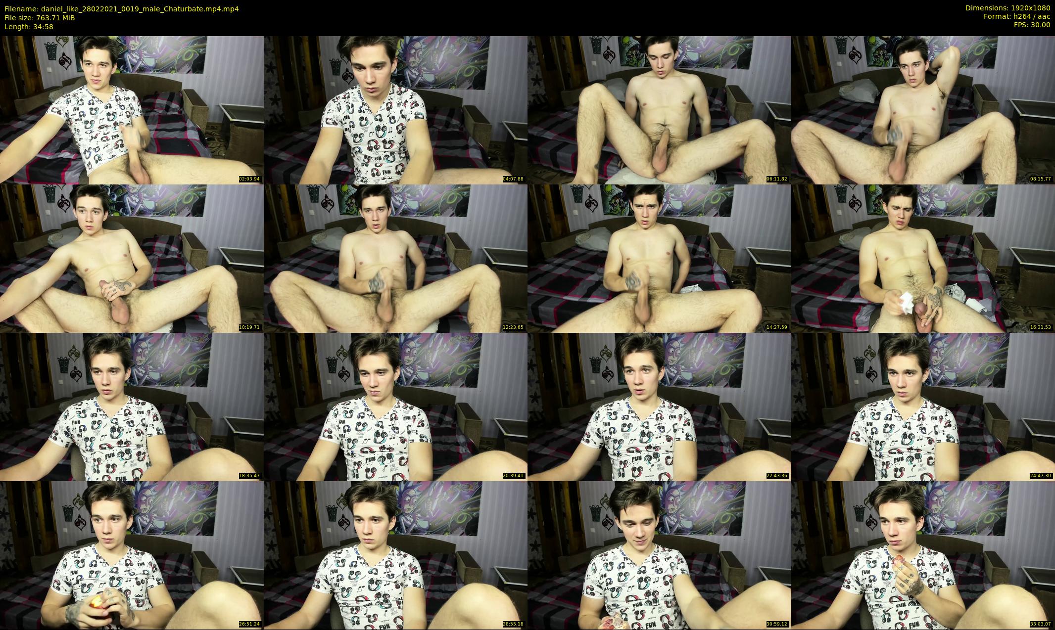 daniel_like — 35 minute Chaturbate male cam show recording, 1080p, Feb 28, 2021