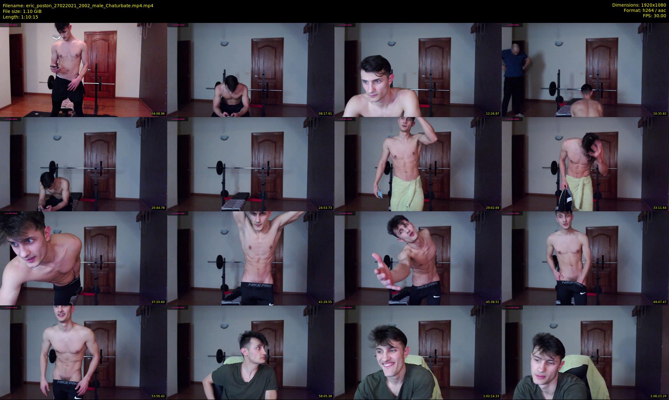 eric_poston — 71 minute Chaturbate male cam show recording, 1080p, Feb 27, 2021
