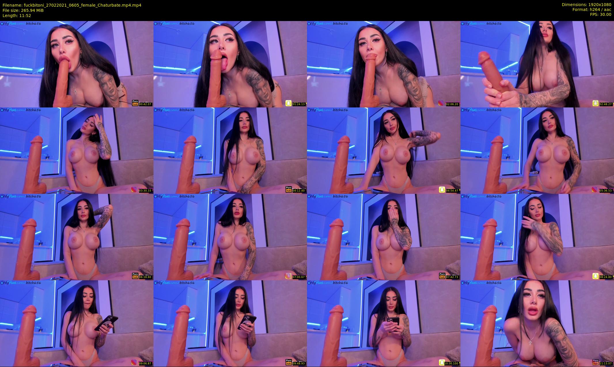 fuckbitoni — 12 minute Chaturbate couple cam show recording, 1080p, Feb 27, 2021