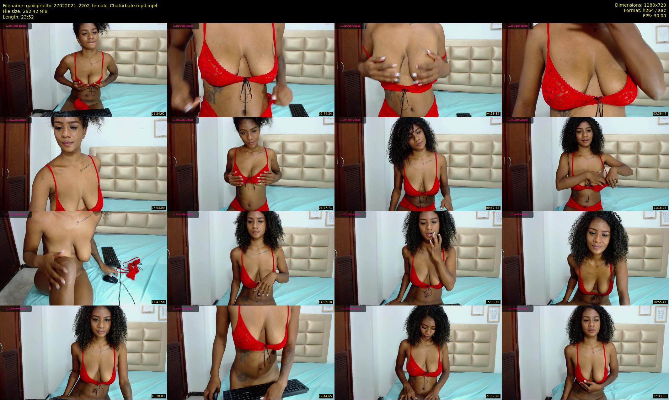 gaviiprietto — 24 minute Chaturbate female cam show recording, 720p, Feb 27, 2021