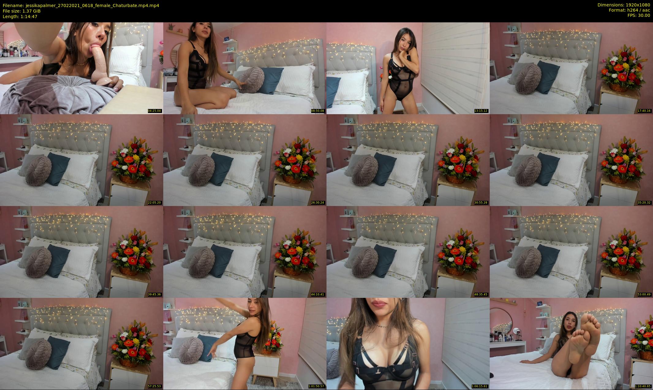 jessikapalmer — 75 minute Chaturbate female cam show recording, 1080p, Feb 27, 2021