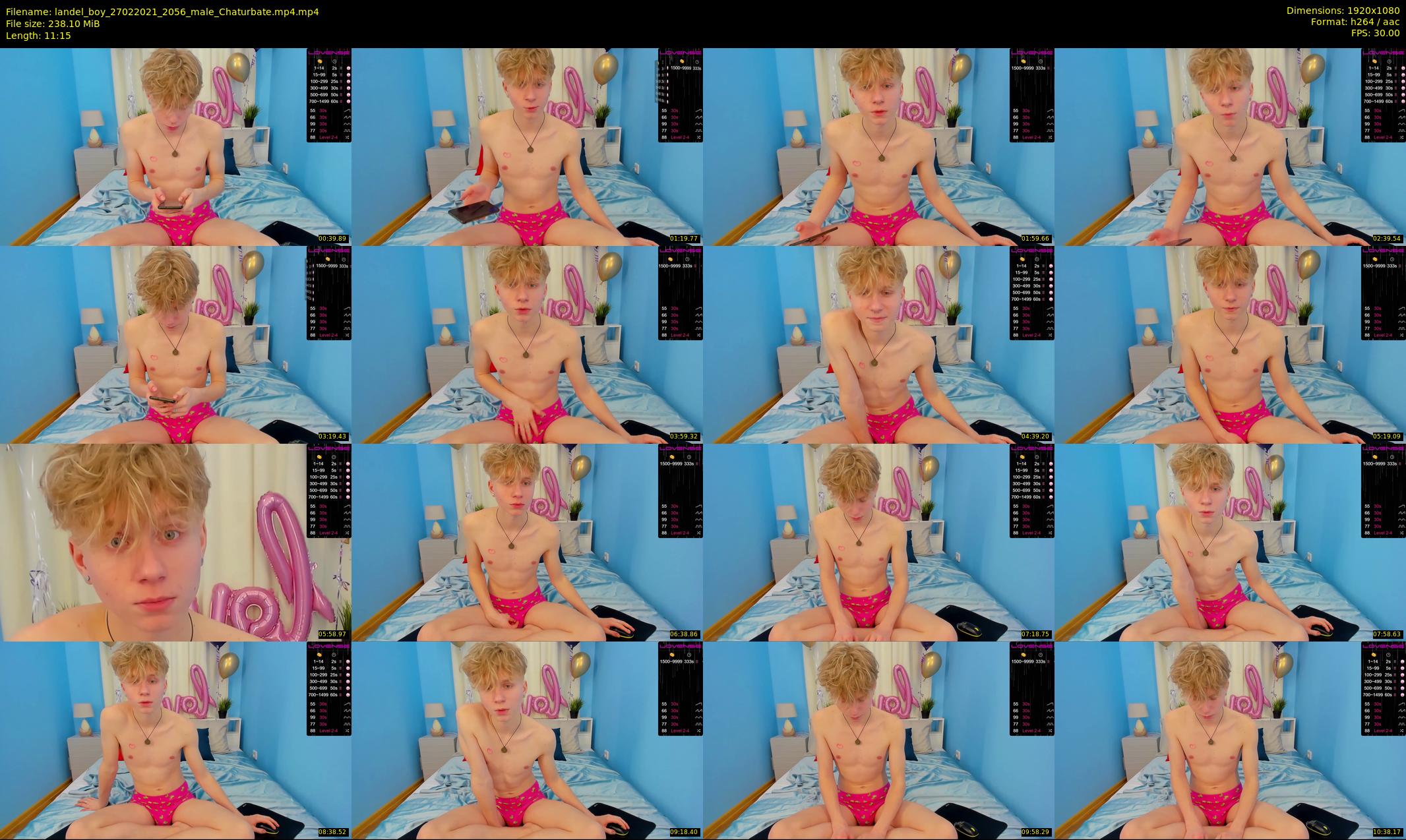 landel_boy — 12 minute Chaturbate male cam show recording, 1080p, Feb 27, 2021