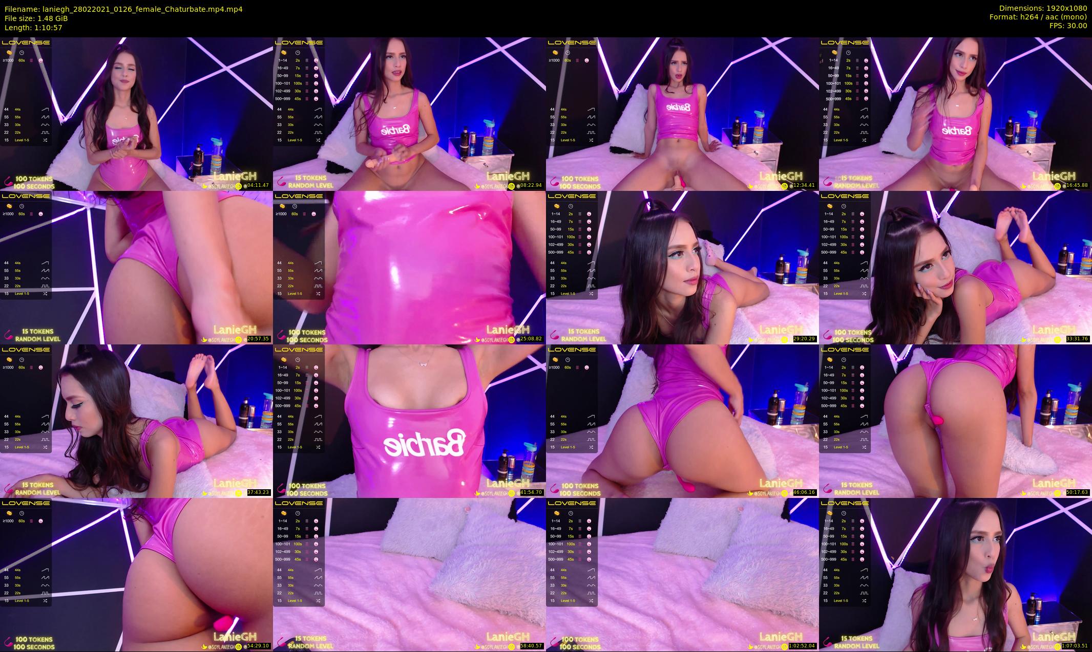 laniegh — 71 minute Chaturbate female cam show recording, 1080p, Feb 28, 2021