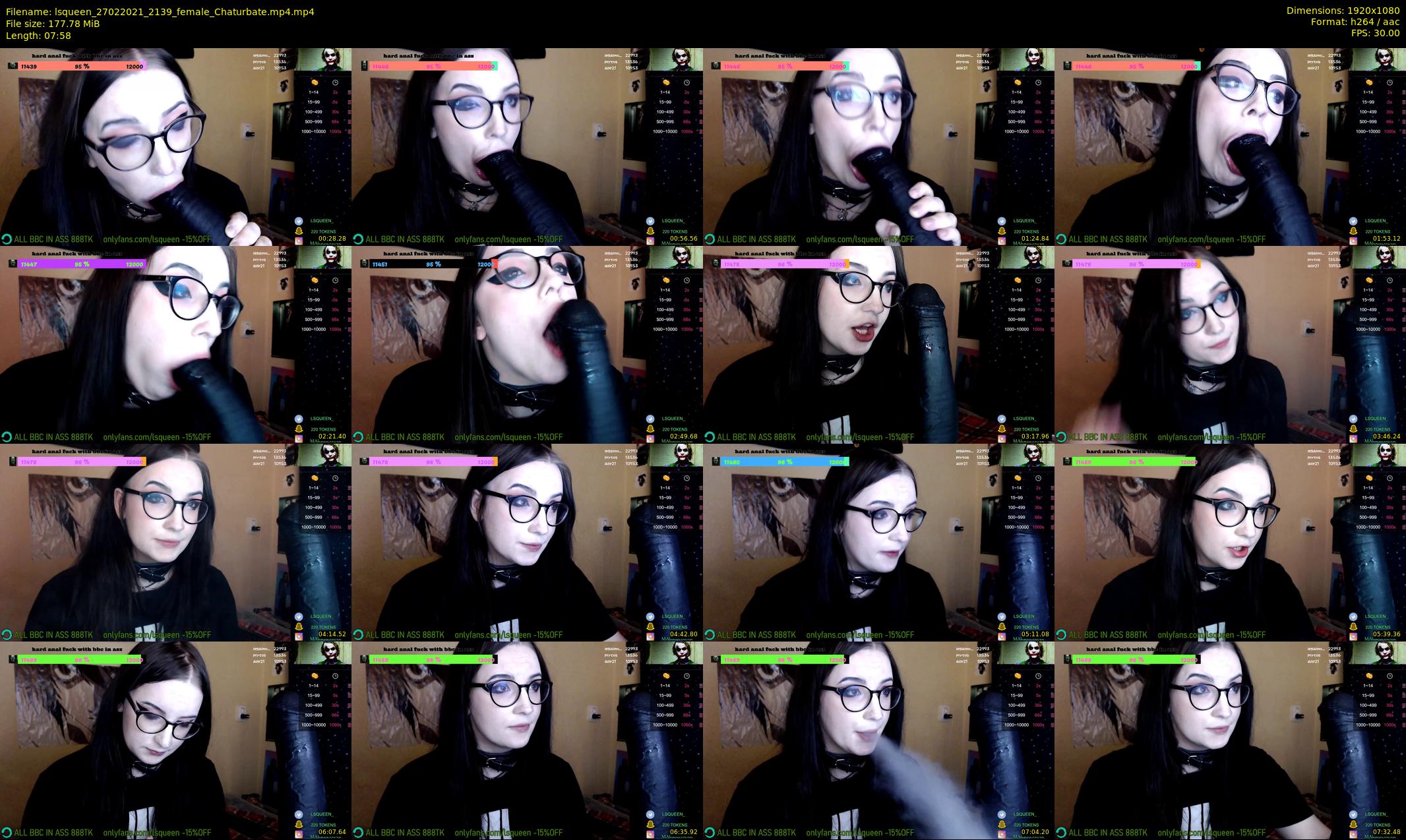 lsqueen — 8 minute Chaturbate female cam show recording, 1080p, Feb 27, 2021