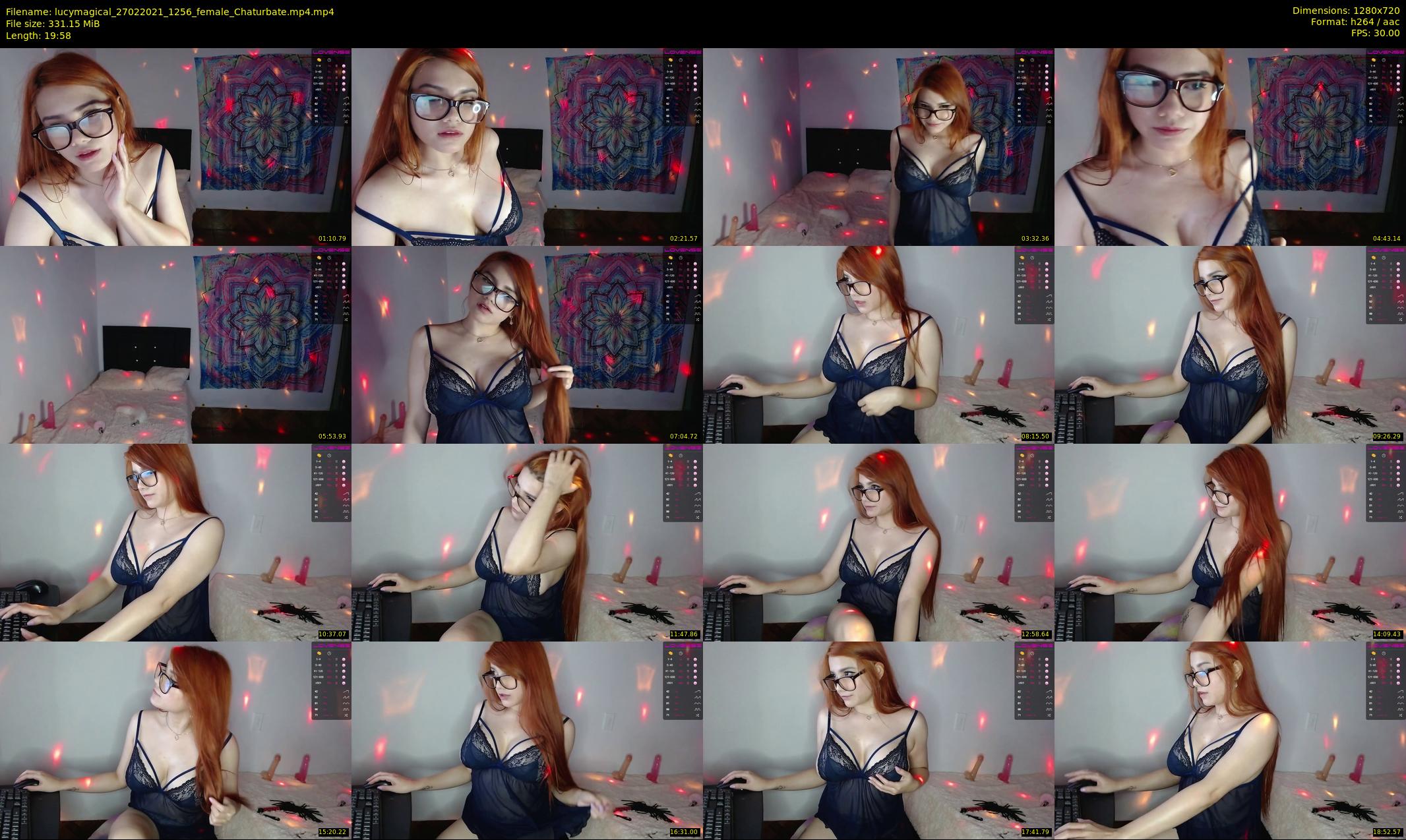 lucymagical — 20 minute Chaturbate female cam show recording, 720p, Feb 27, 2021